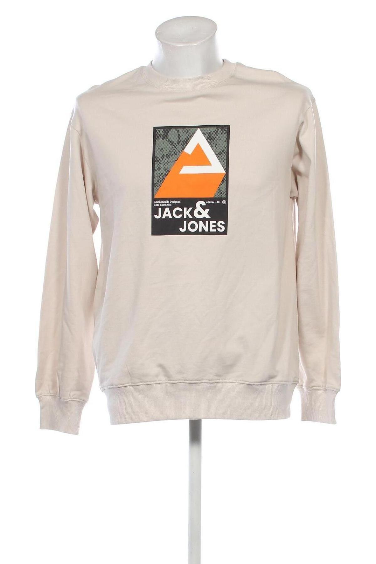 Ανδρική μπλούζα Core By Jack & Jones, Μέγεθος L, Χρώμα  Μπέζ, Τιμή 23,99 €