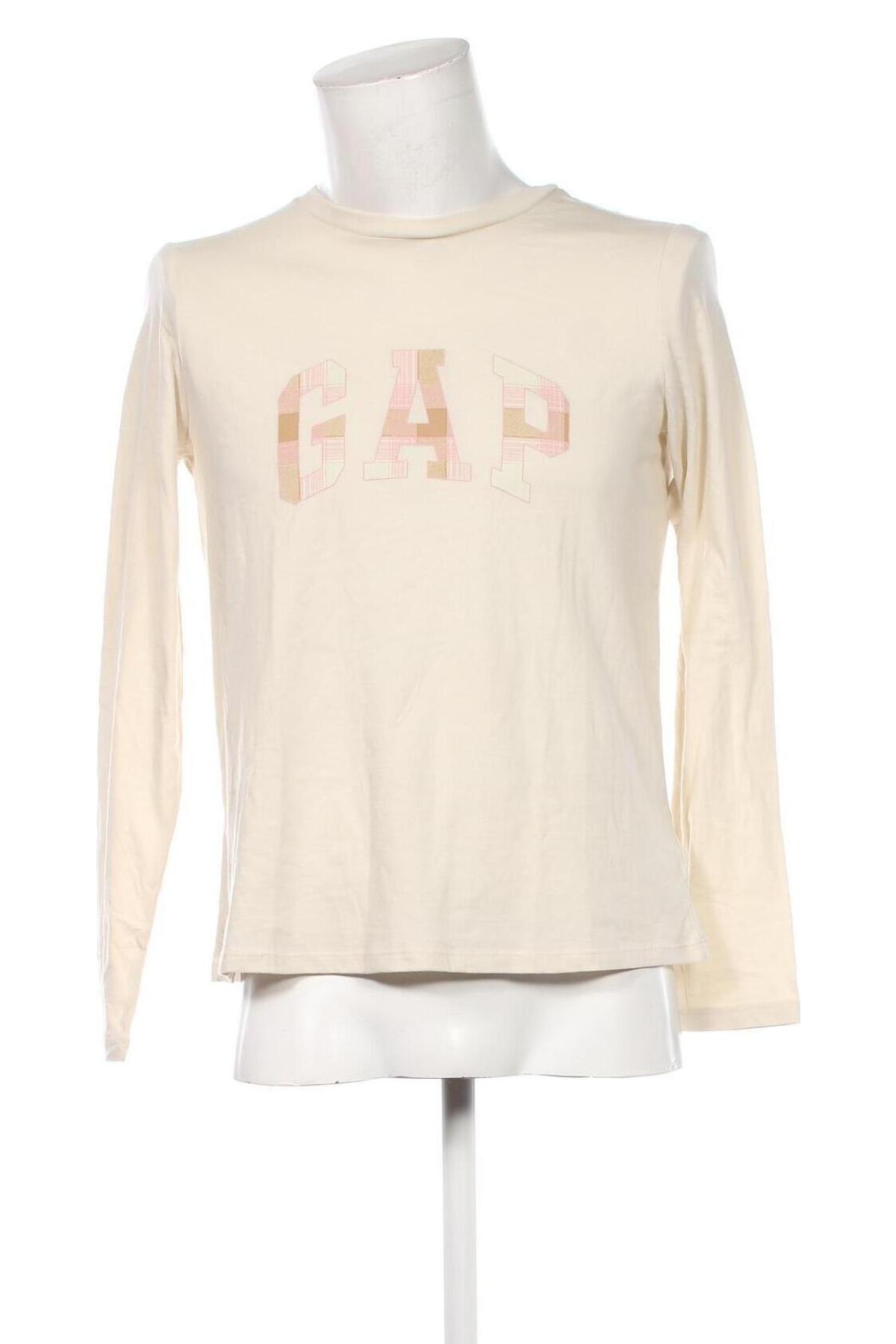 Herren Shirt Gap, Größe M, Farbe Beige, Preis € 10,99