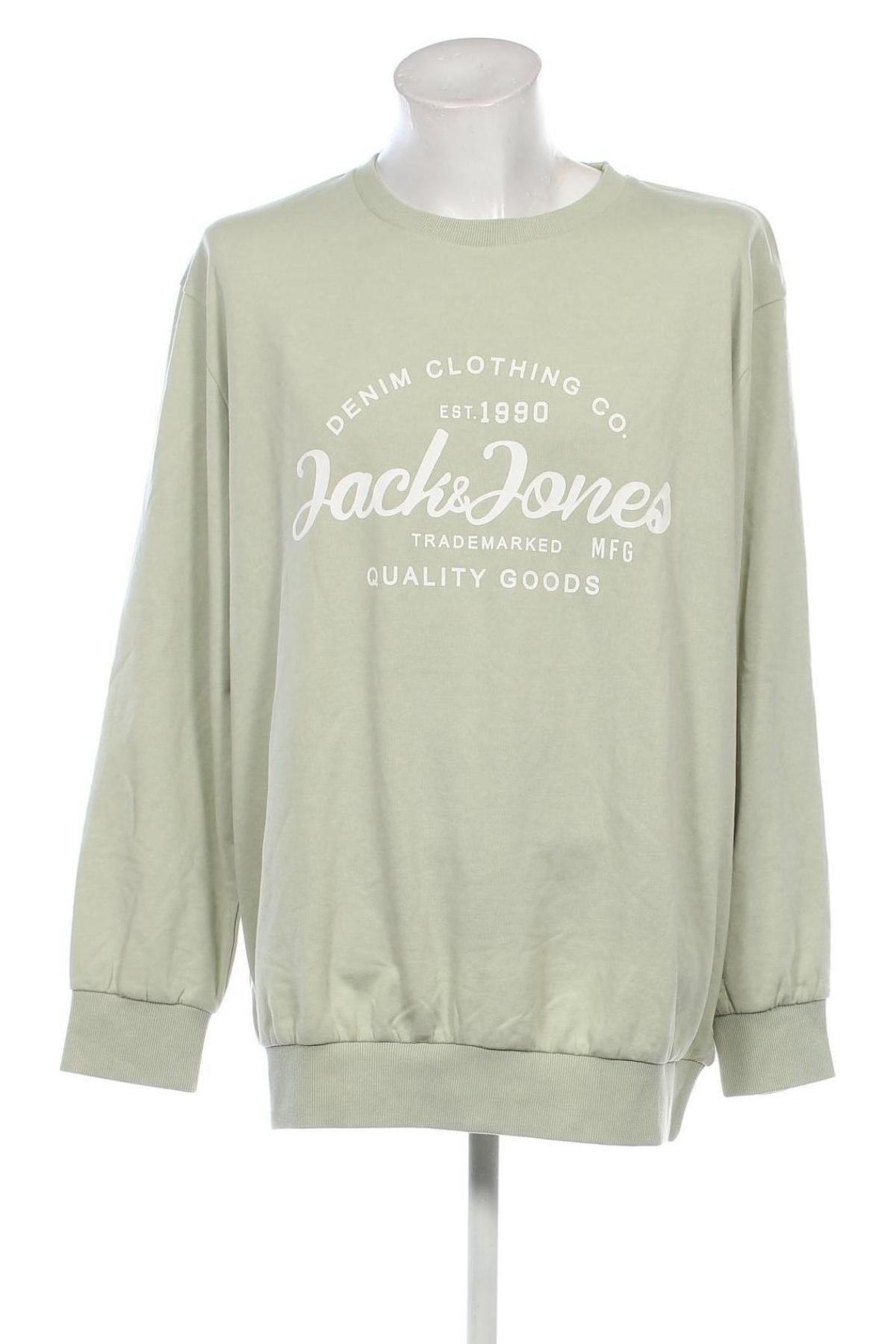 Férfi blúz Jack & Jones, Méret 4XL, Szín Zöld, Ár 7 799 Ft