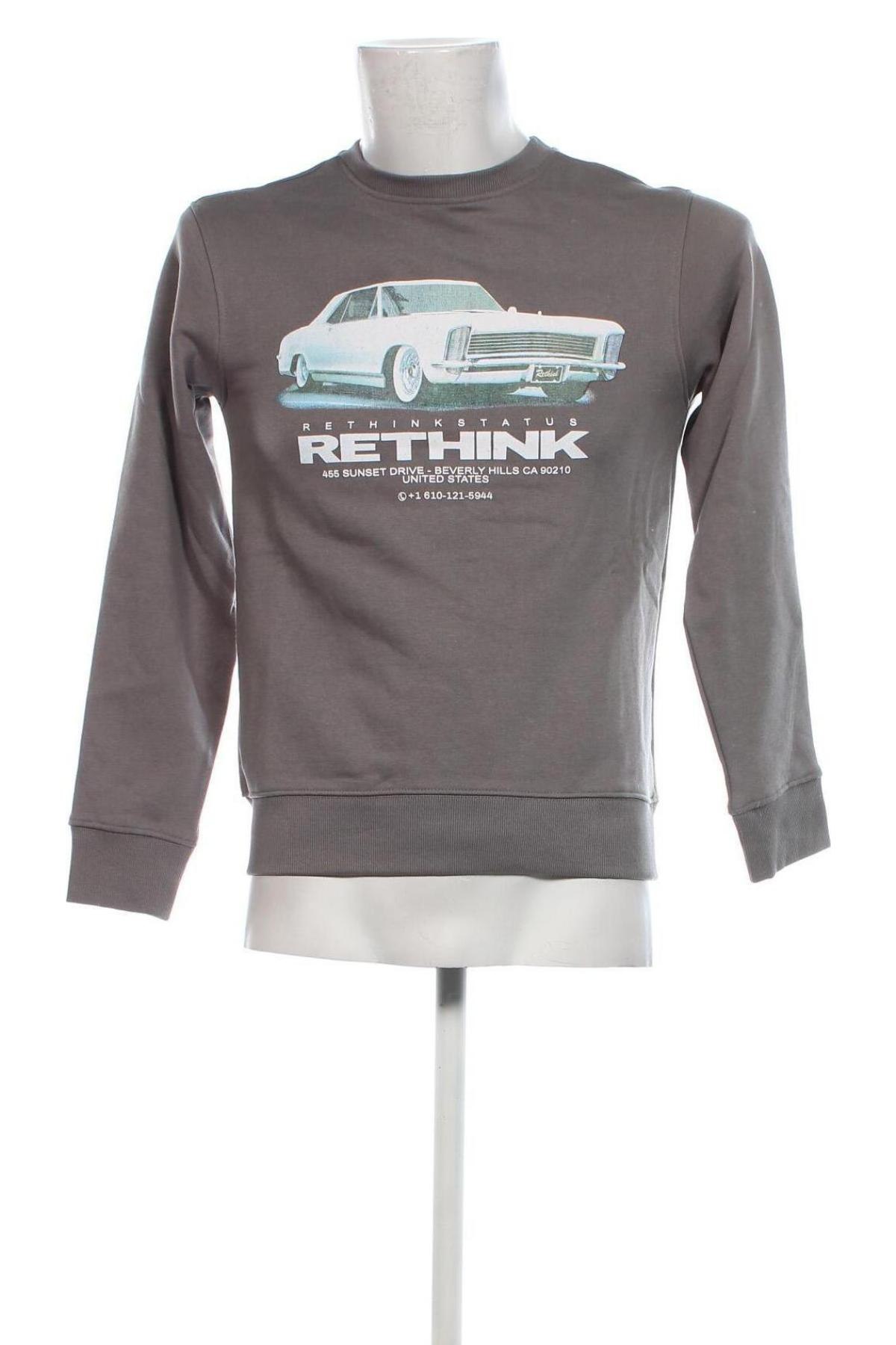 Herren Shirt Rethink Status, Größe XXS, Farbe Grau, Preis € 7,99