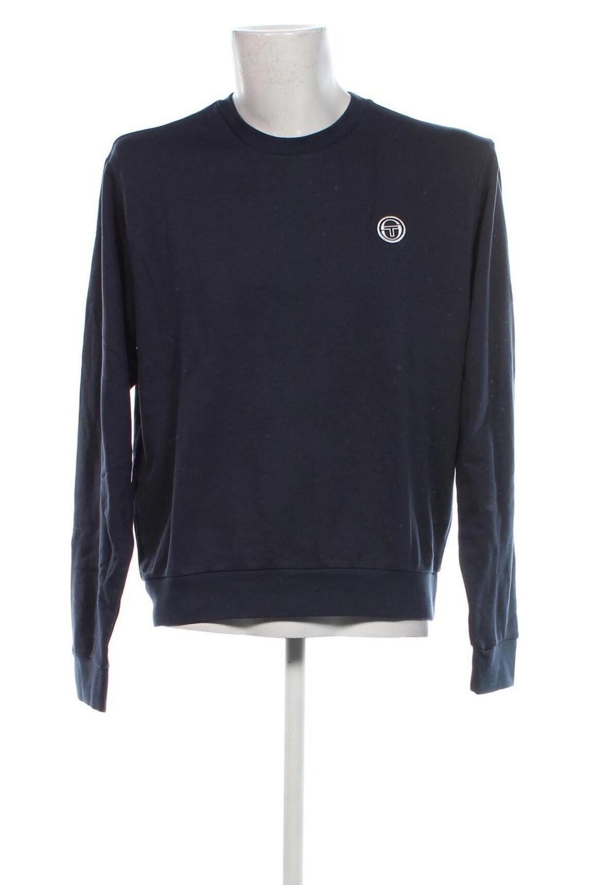 Bluză de bărbați Sergio Tacchini, Mărime L, Culoare Albastru, Preț 360,99 Lei