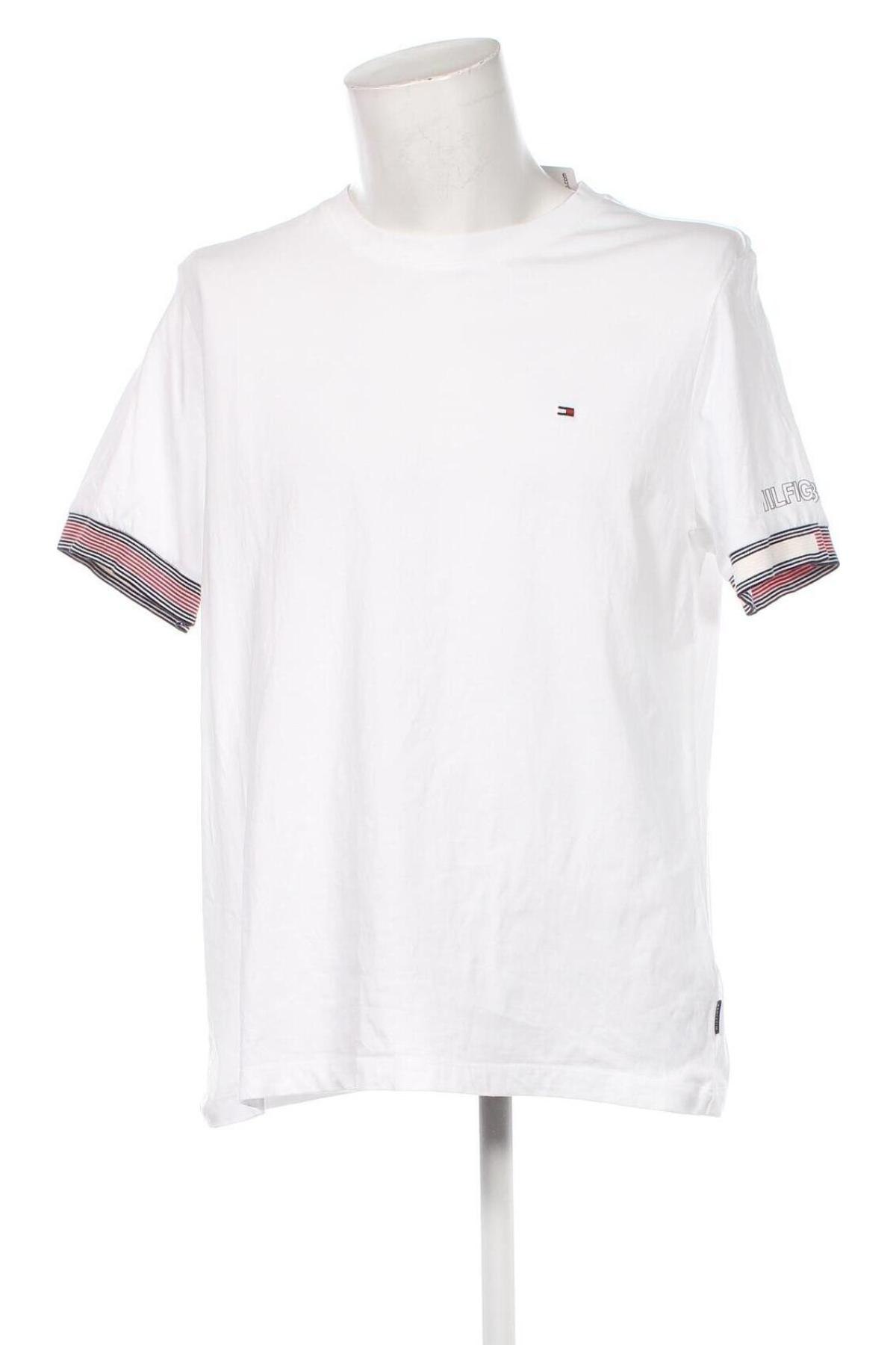 Pánske tričko  Tommy Hilfiger, Veľkosť XL, Farba Biela, Cena  41,95 €