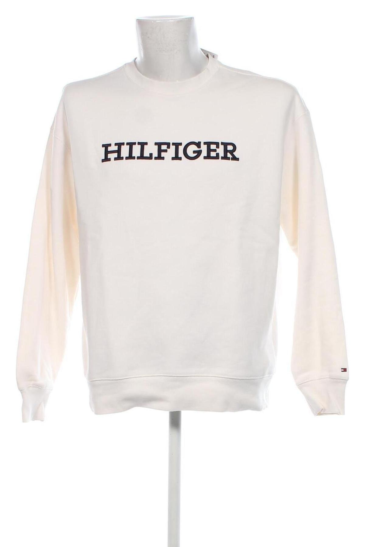 Bluză de bărbați Tommy Hilfiger, Mărime M, Culoare Ecru, Preț 407,99 Lei