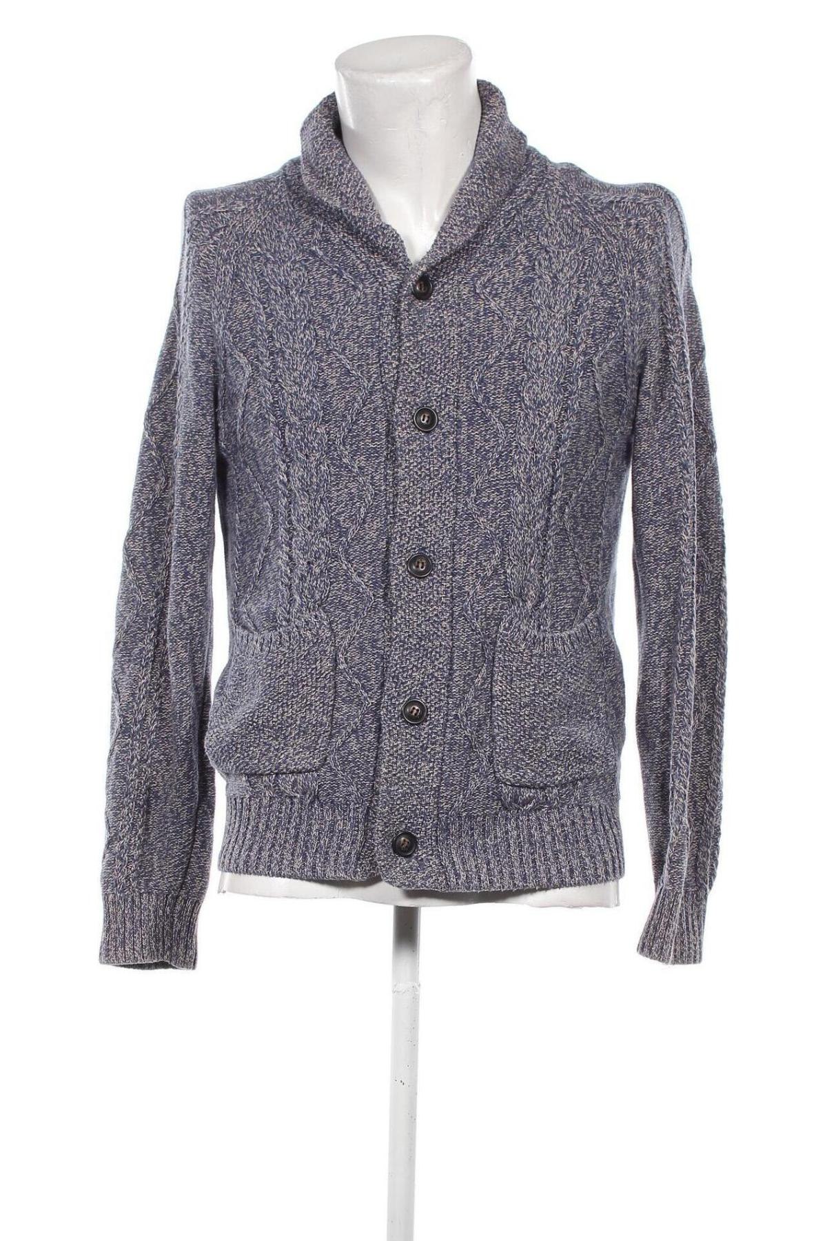 Herren Strickjacke H&M L.O.G.G., Größe M, Farbe Mehrfarbig, Preis 9,49 €