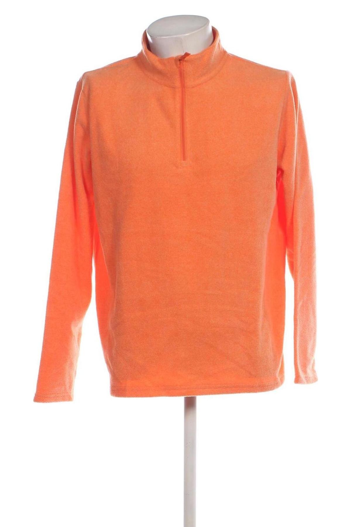 Herren Fleece Shirt Crane, Größe XL, Farbe Orange, Preis € 6,99