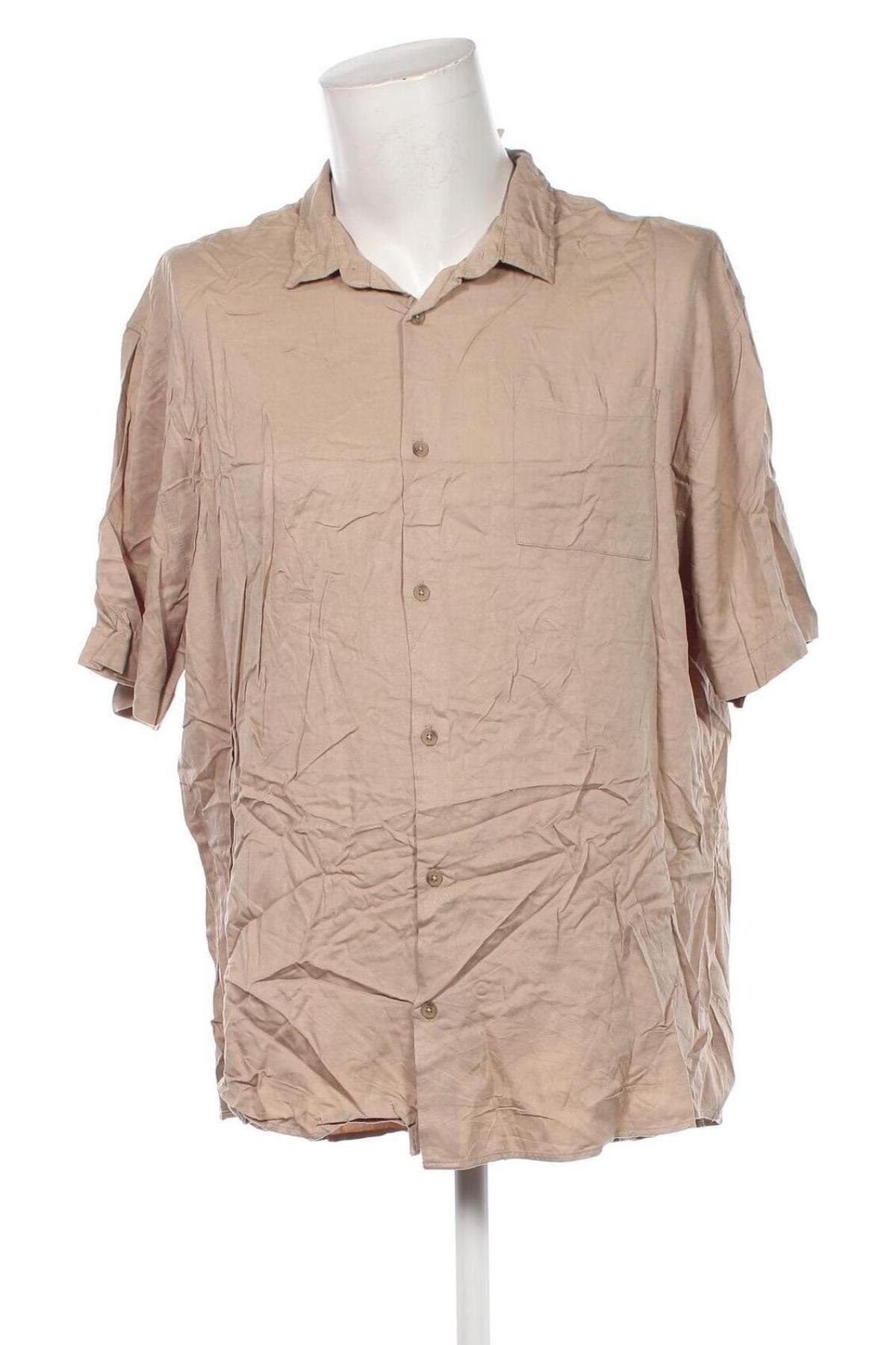 Herrenhemd Anko, Größe 3XL, Farbe Beige, Preis € 6,49