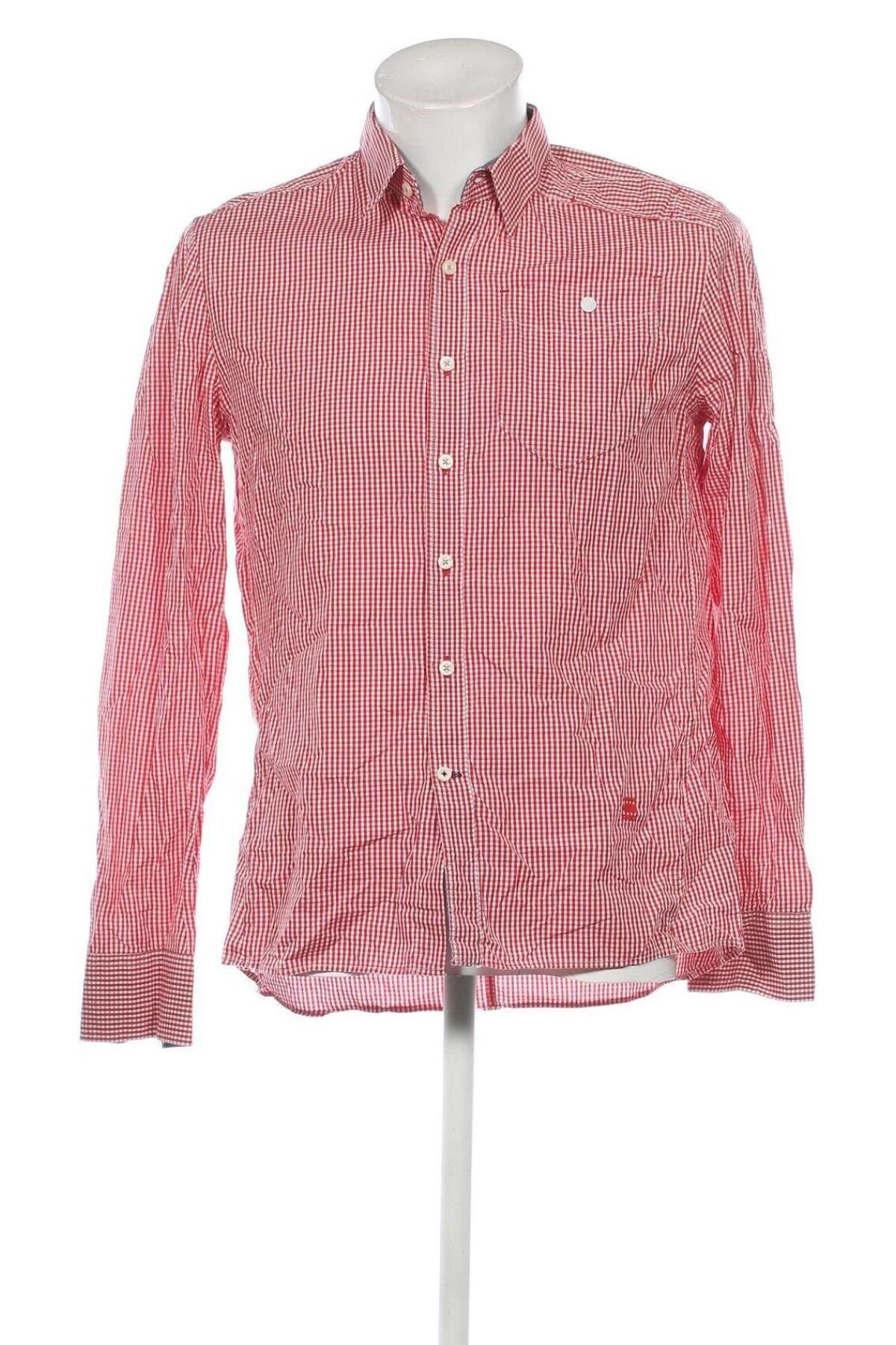 Herrenhemd G-Star Raw, Größe L, Farbe Rot, Preis € 52,29