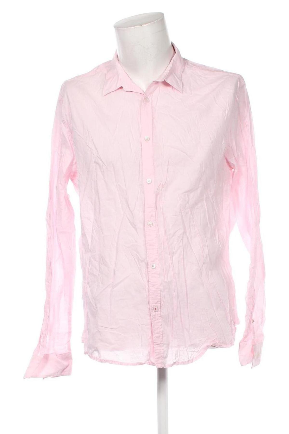 Herrenhemd H&M, Größe XL, Farbe Rosa, Preis € 6,99