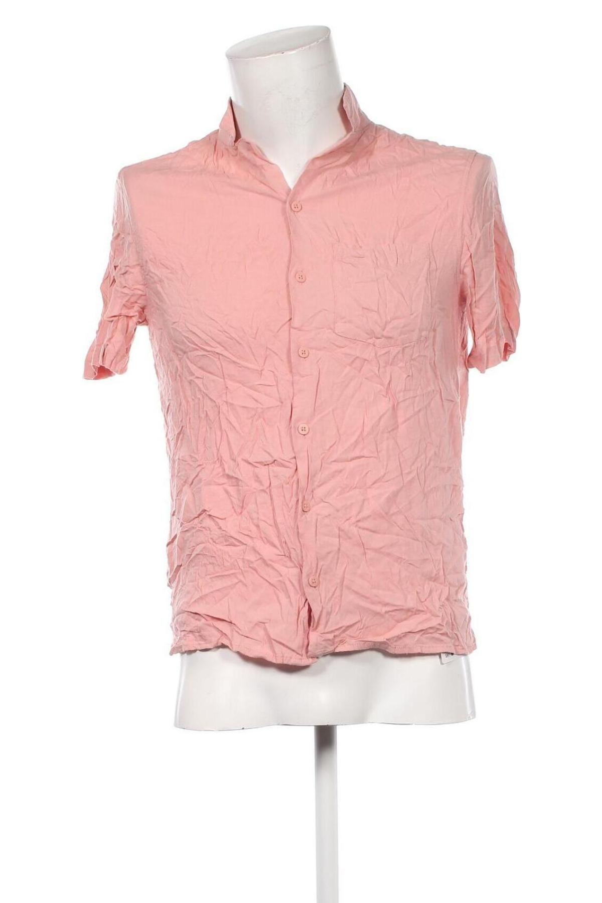 Herrenhemd H&M Divided, Größe M, Farbe Rosa, Preis € 9,49