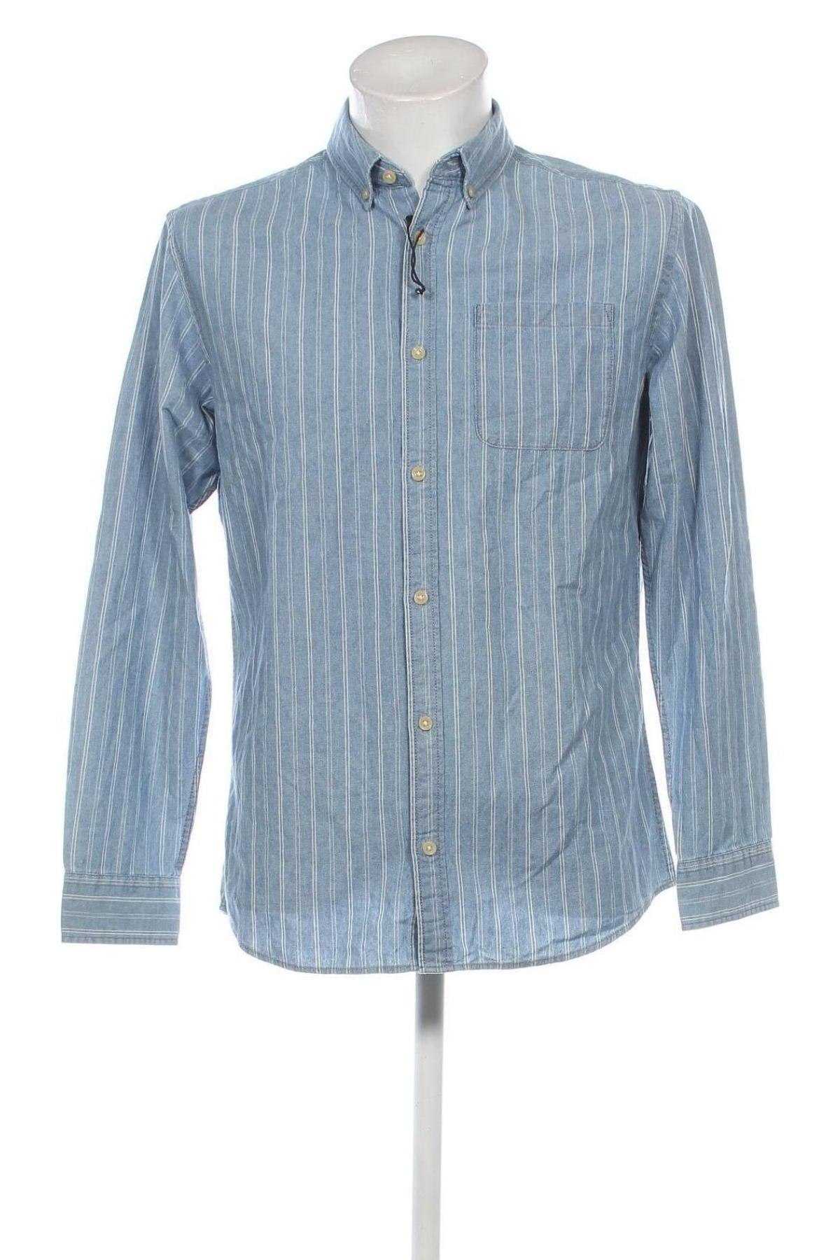 Herrenhemd Jack & Jones, Größe L, Farbe Blau, Preis € 18,99