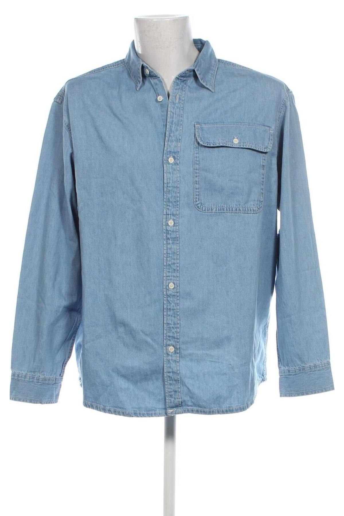 Herrenhemd Jack & Jones, Größe XL, Farbe Blau, Preis € 23,99