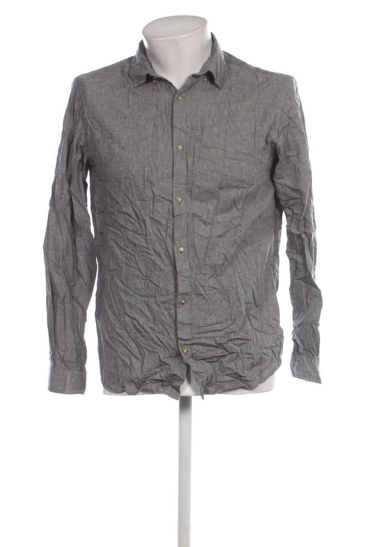 Herrenhemd Jack & Jones PREMIUM, Größe L, Farbe Grau, Preis € 8,79