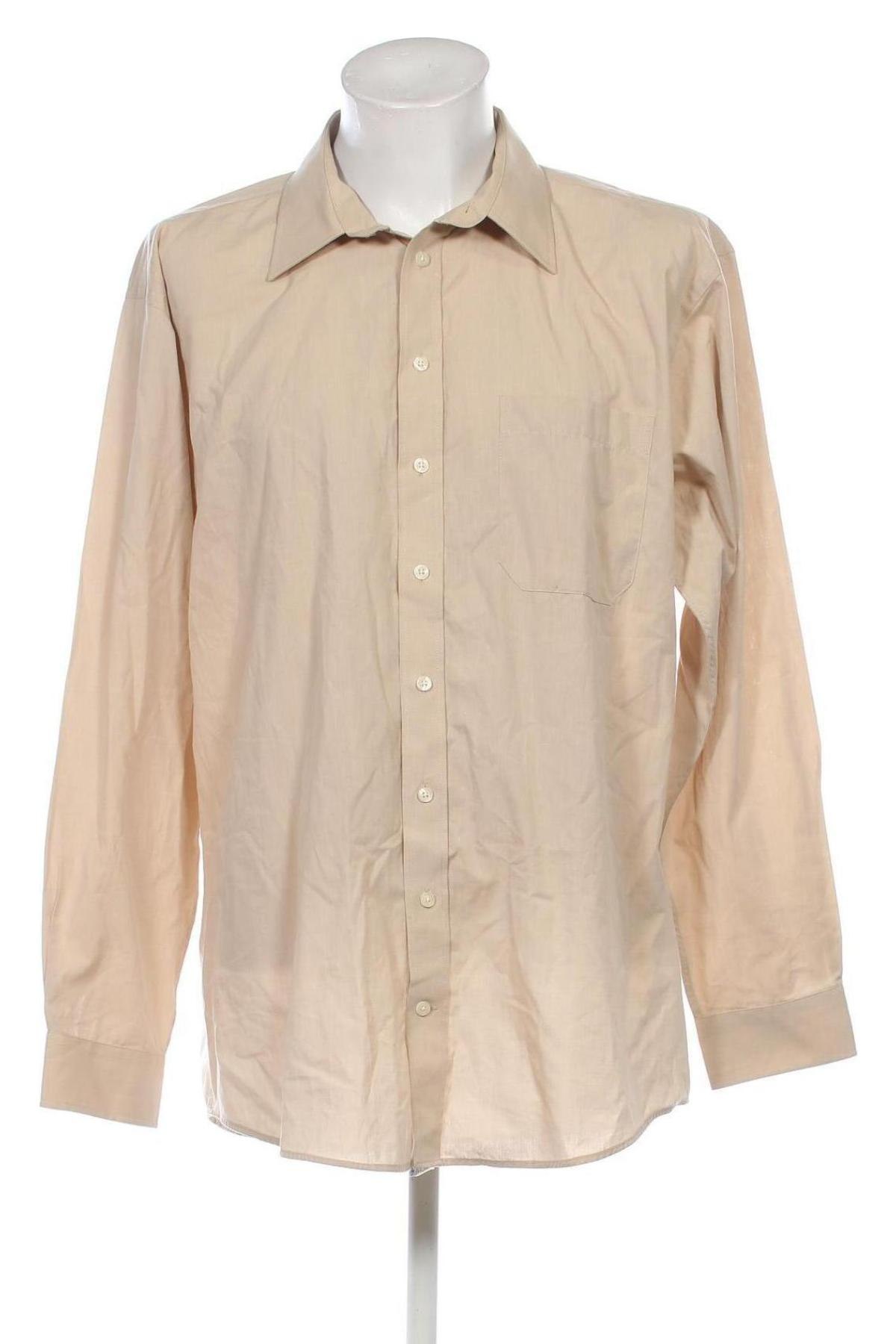 Herrenhemd Paul R. Smith, Größe XXL, Farbe Beige, Preis 18,99 €