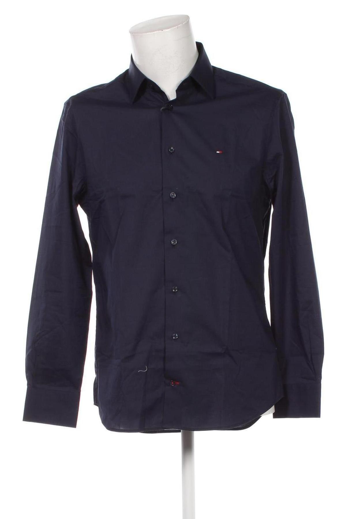 Herrenhemd Tommy Hilfiger, Größe M, Farbe Blau, Preis € 35,99