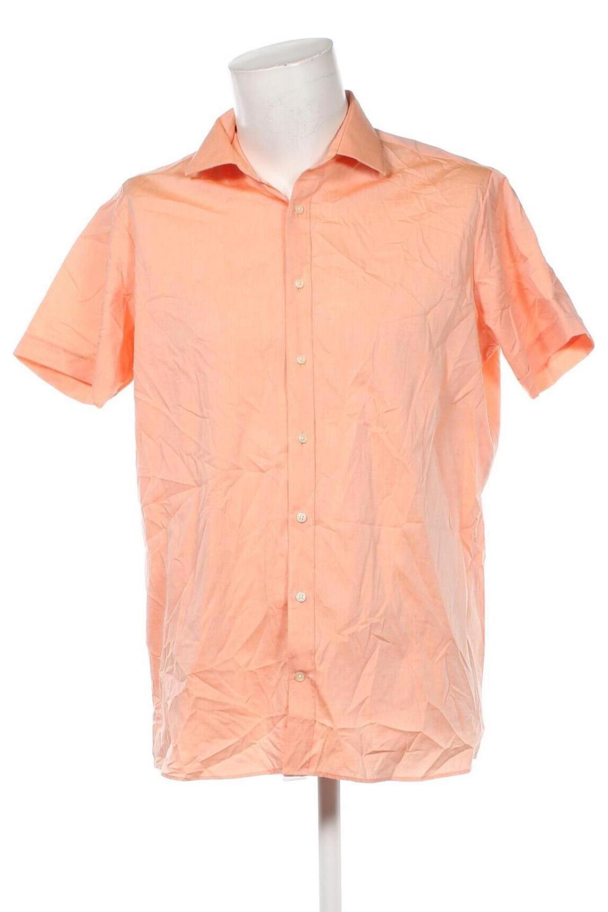 Herrenhemd Yorn, Größe L, Farbe Orange, Preis € 7,99