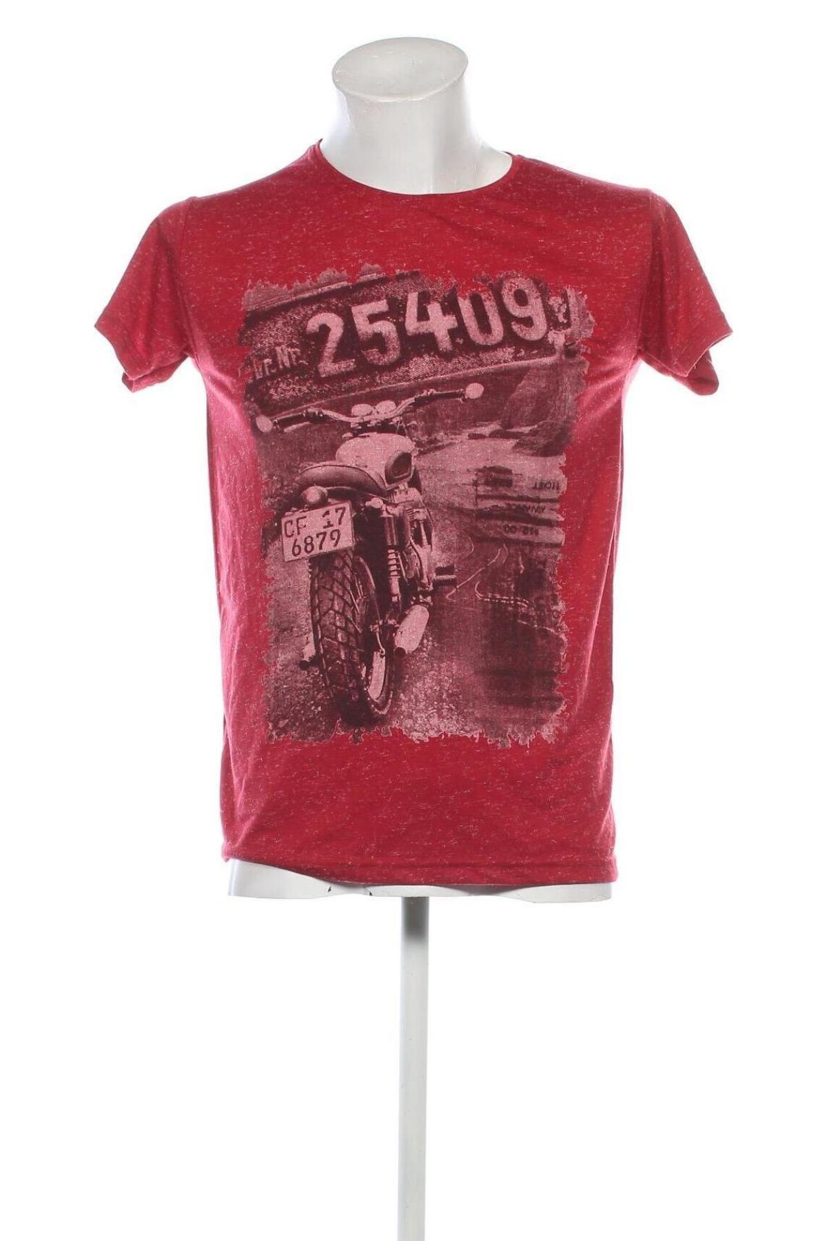 Herren T-Shirt, Größe M, Farbe Rot, Preis € 9,29