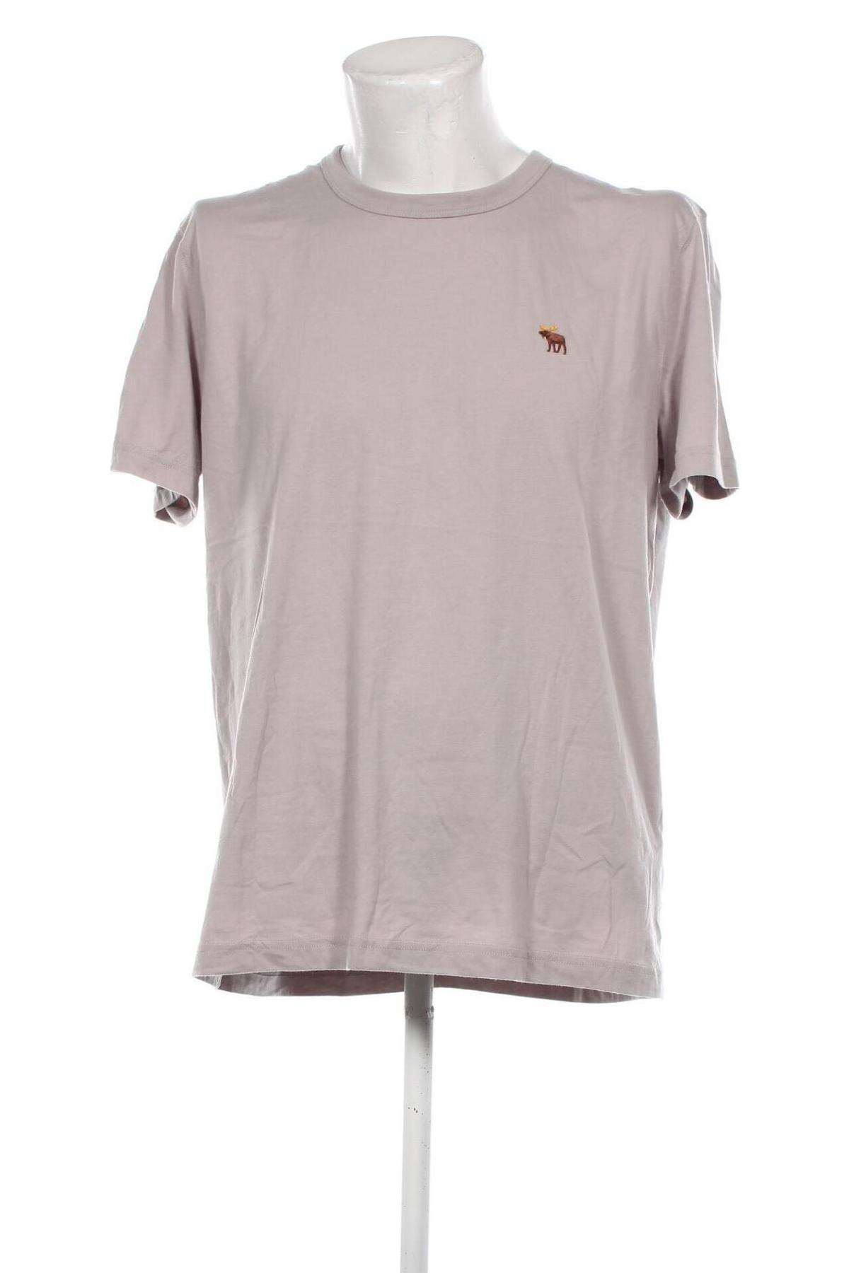 Ανδρικό t-shirt Abercrombie & Fitch, Μέγεθος XL, Χρώμα Γκρί, Τιμή 21,99 €