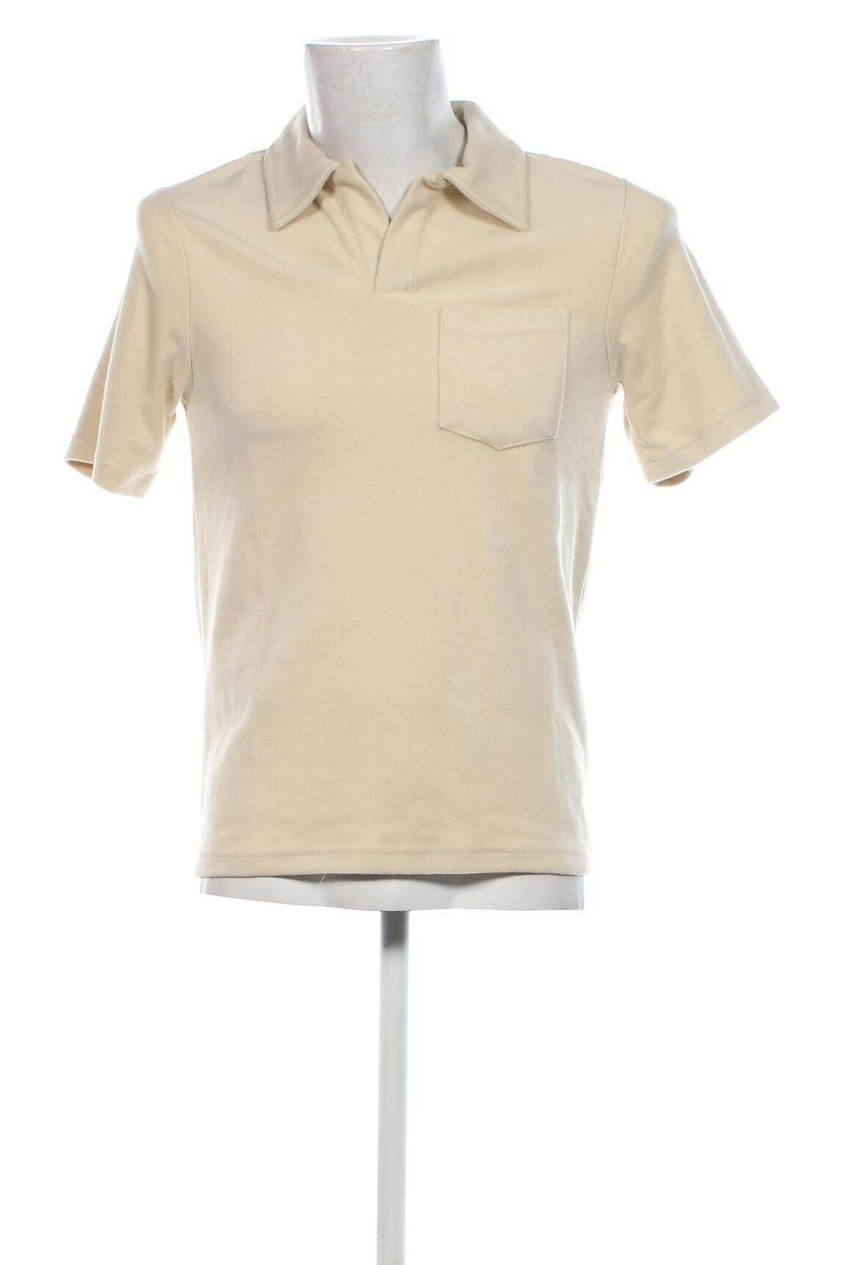 Herren T-Shirt About You x Jaime Lorente, Größe S, Farbe Beige, Preis 5,49 €