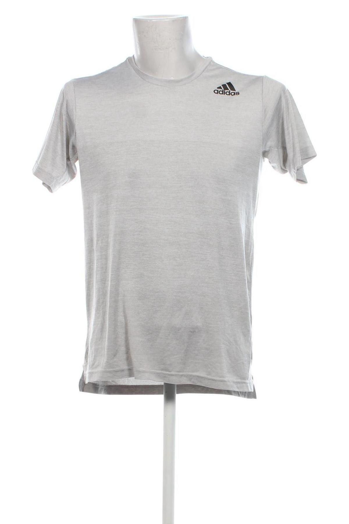 Herren T-Shirt Adidas, Größe L, Farbe Grau, Preis € 17,49