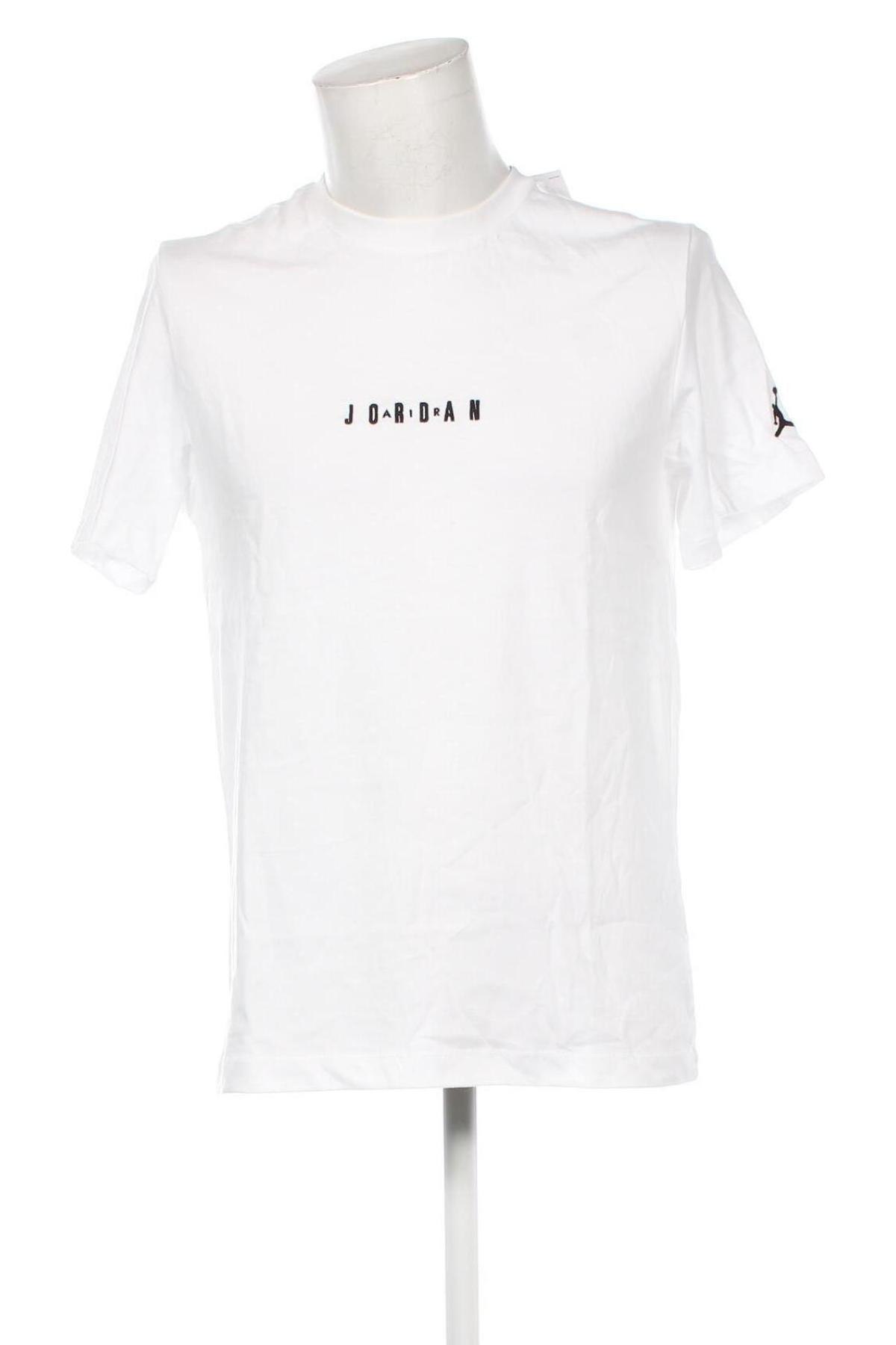 Ανδρικό t-shirt Air Jordan Nike, Μέγεθος M, Χρώμα Λευκό, Τιμή 33,79 €