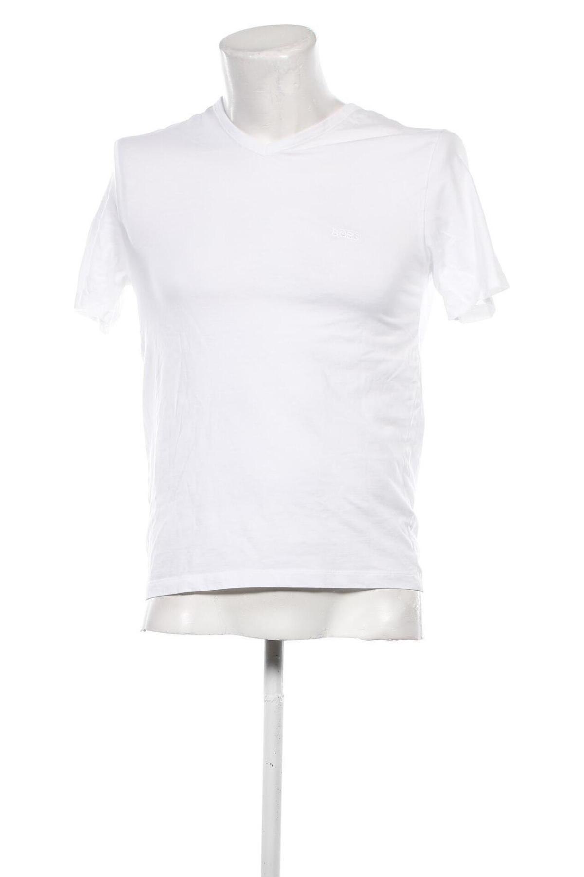 Ανδρικό t-shirt BOSS, Μέγεθος M, Χρώμα Λευκό, Τιμή 19,99 €