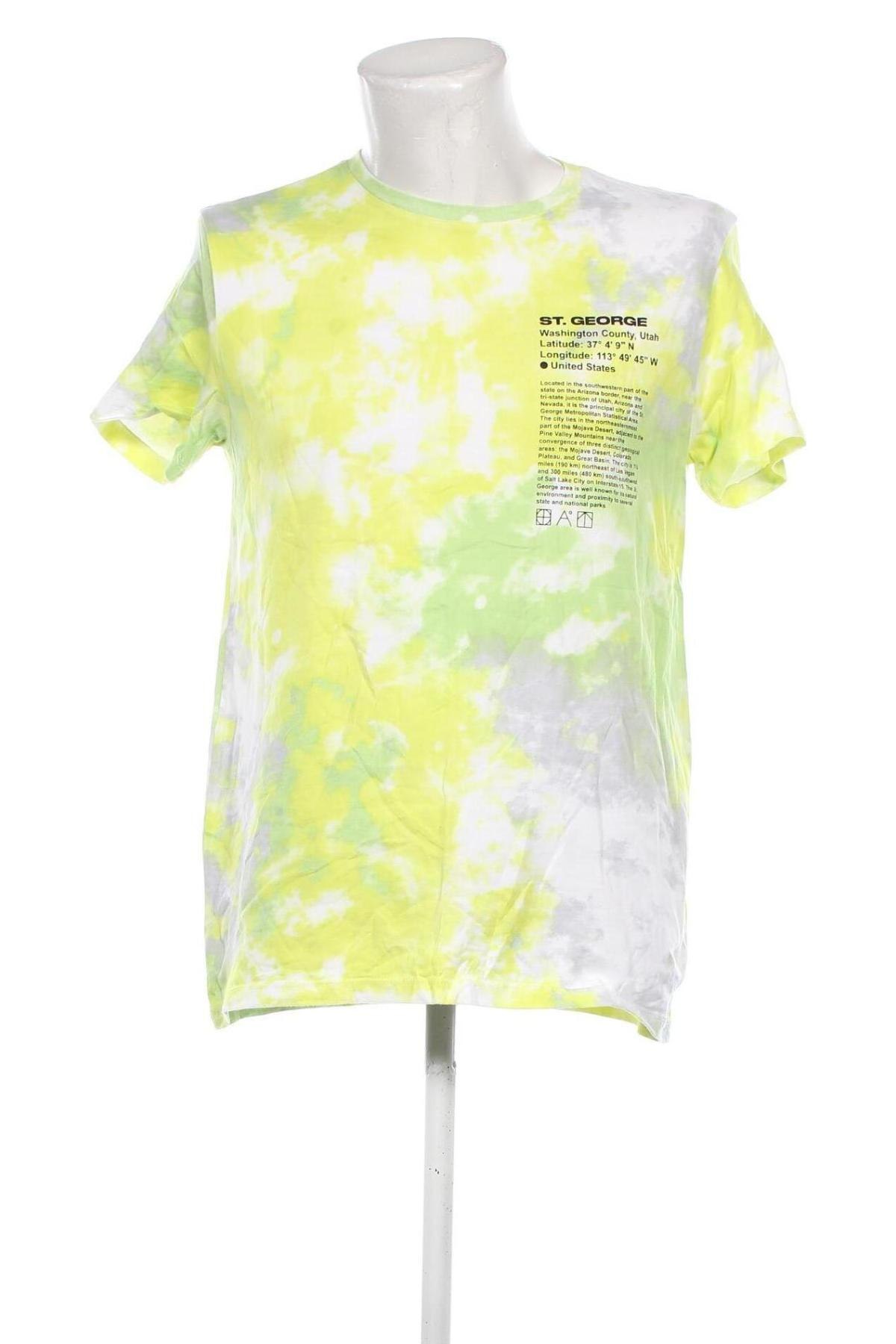 Herren T-Shirt Bershka, Größe M, Farbe Mehrfarbig, Preis € 9,29