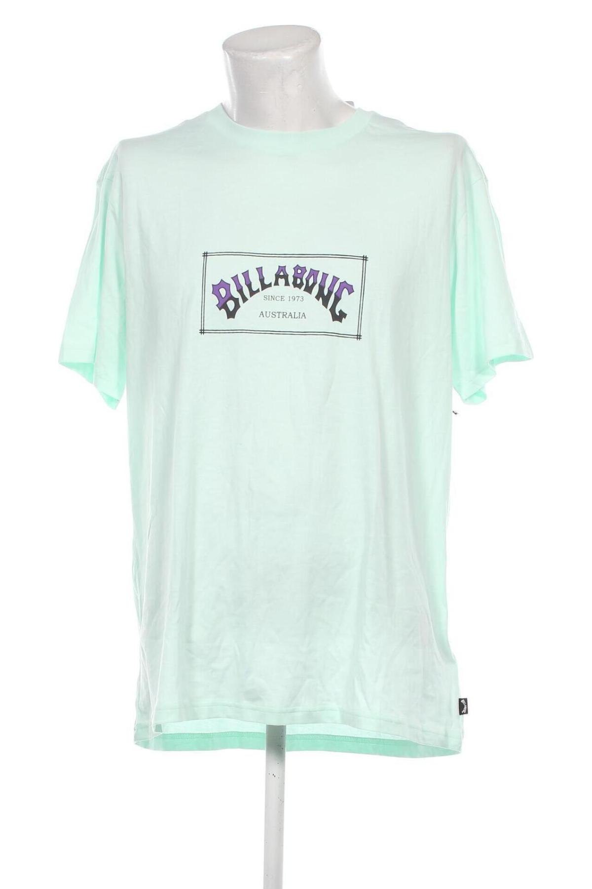 Herren T-Shirt Billabong, Größe L, Farbe Grün, Preis € 14,99