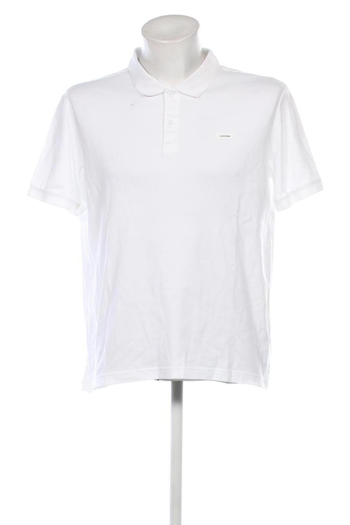 Herren T-Shirt Calvin Klein, Größe XXL, Farbe Weiß, Preis € 47,99