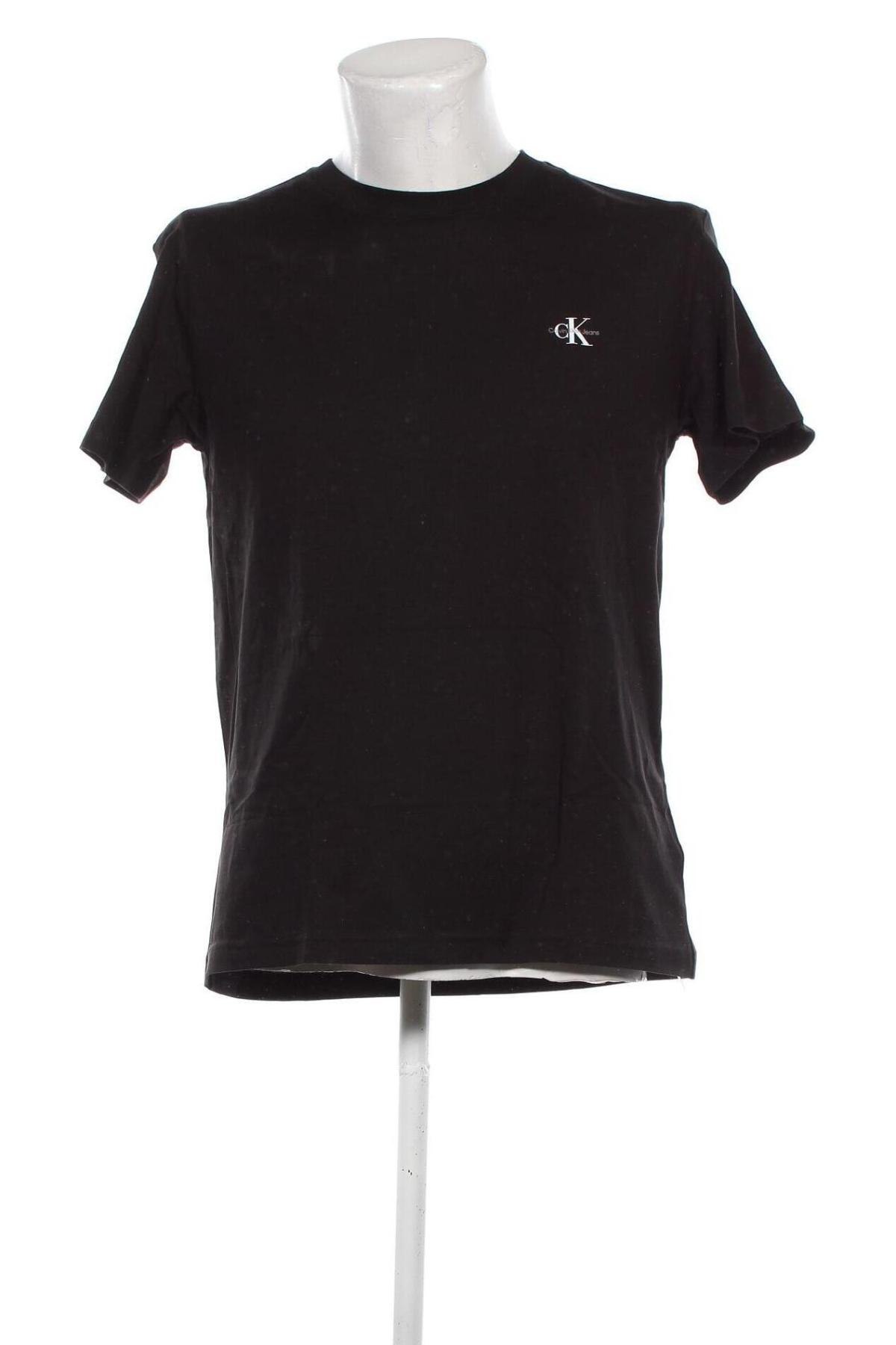 Herren T-Shirt Calvin Klein, Größe M, Farbe Schwarz, Preis 29,99 €