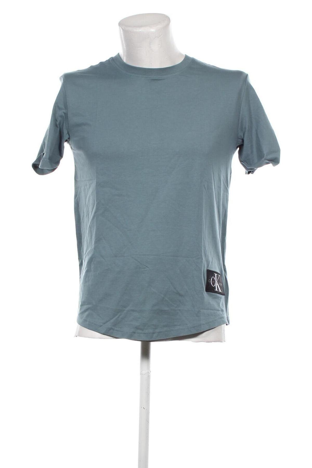 Męski T-shirt Calvin Klein Jeans, Rozmiar S, Kolor Niebieski, Cena 164,99 zł