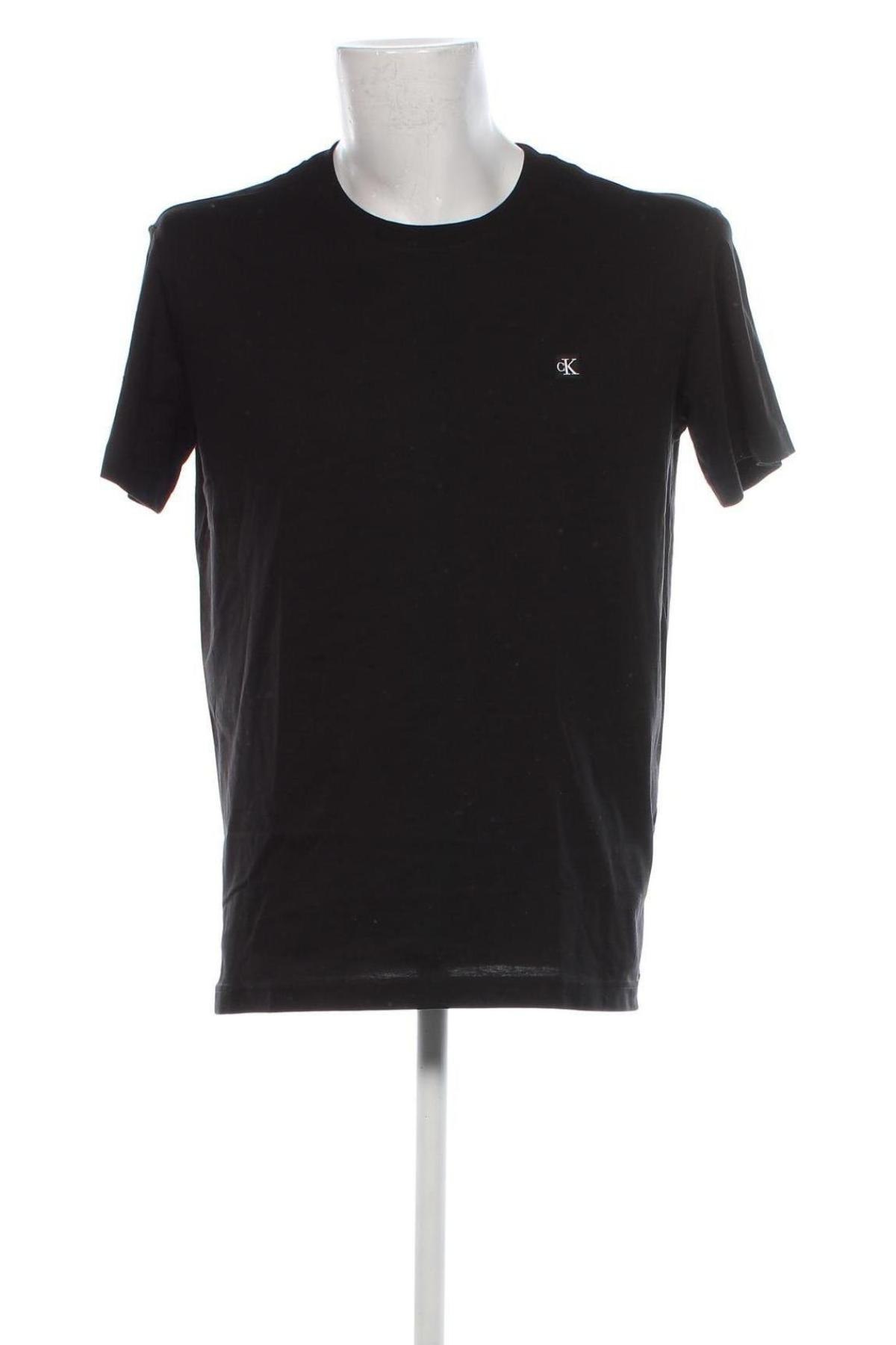 Ανδρικό t-shirt Calvin Klein Jeans, Μέγεθος L, Χρώμα Μαύρο, Τιμή 21,99 €