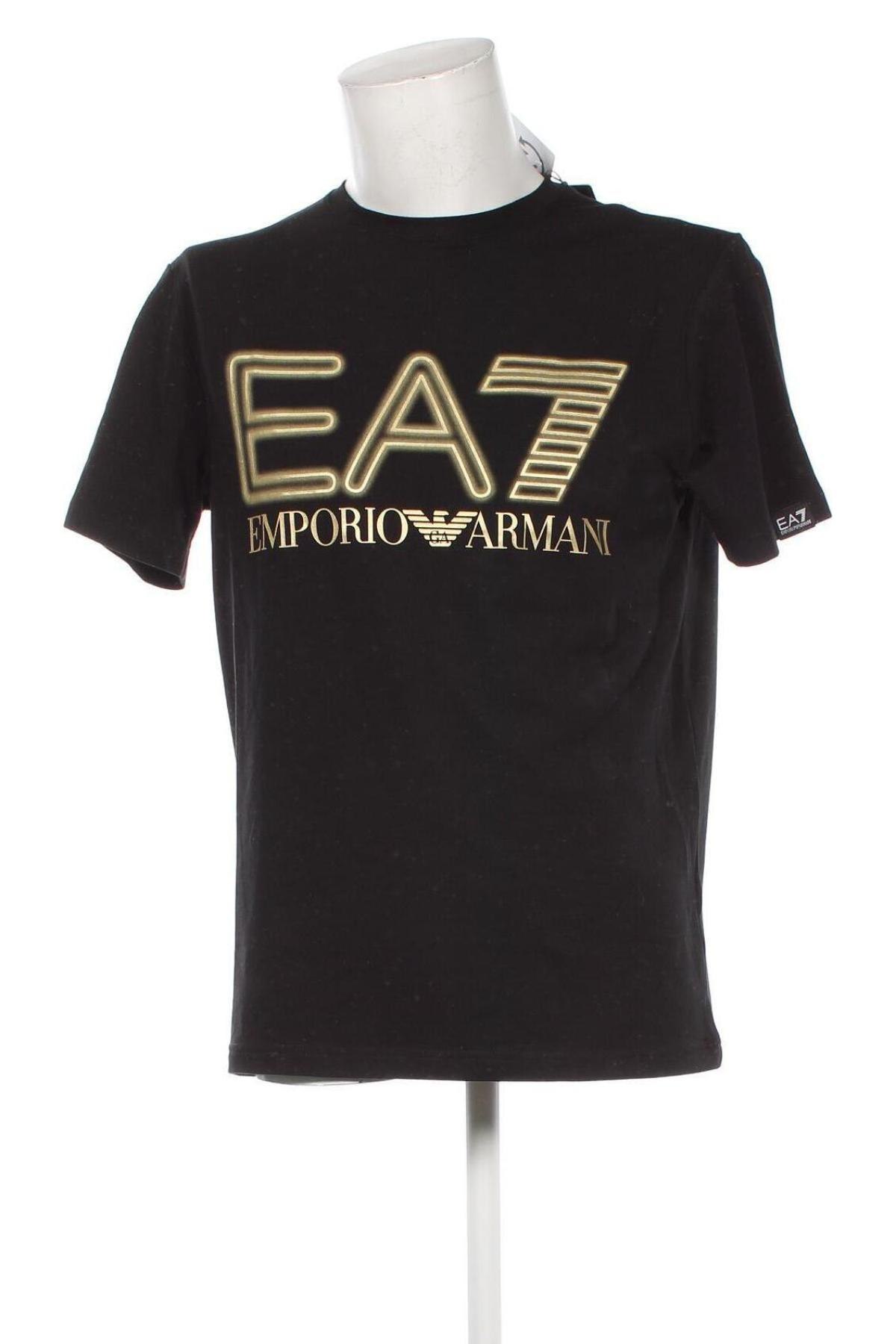 Ανδρικό t-shirt Emporio Armani, Μέγεθος L, Χρώμα Μαύρο, Τιμή 58,99 €