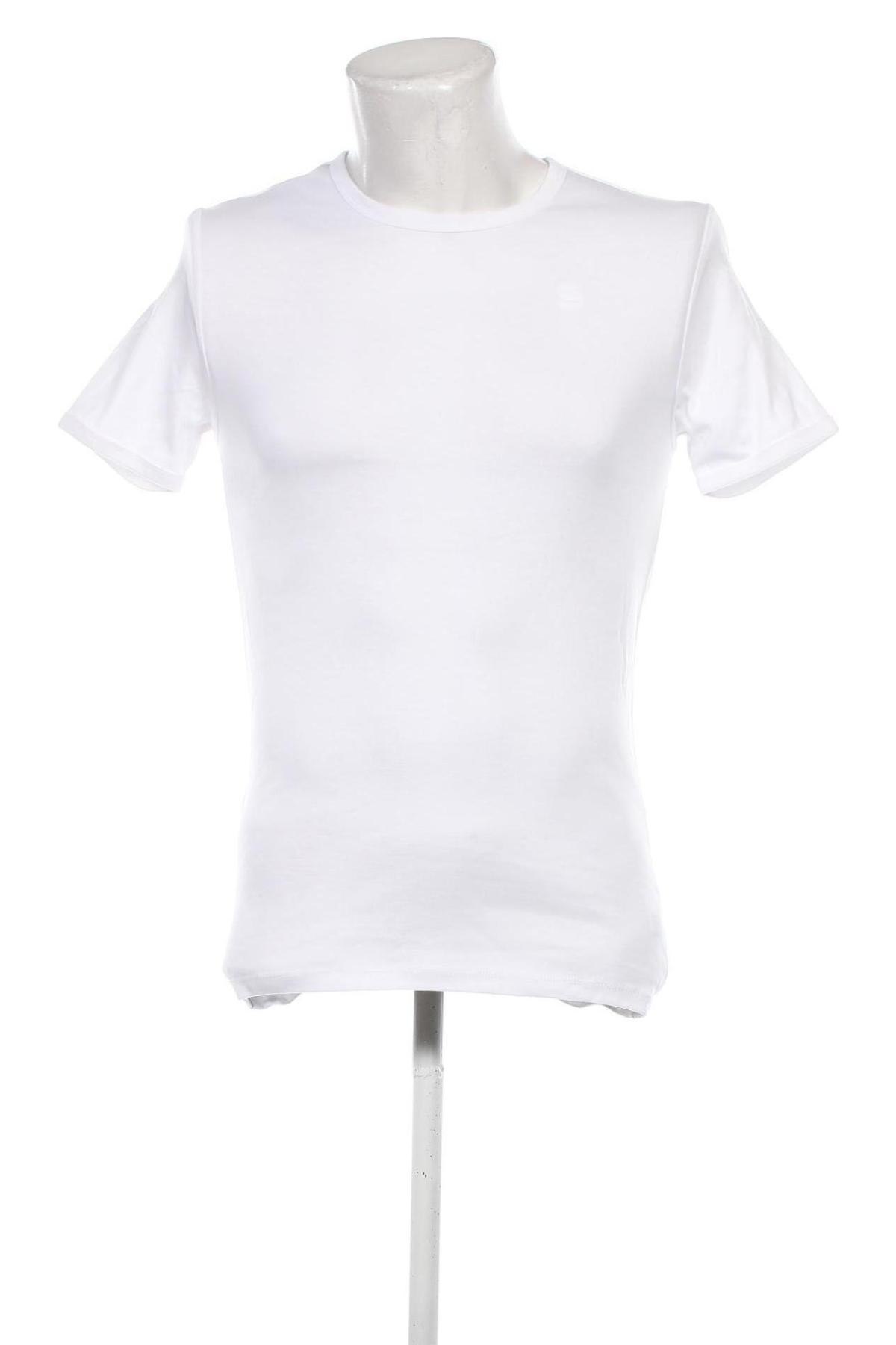 Męski T-shirt G-Star Raw, Rozmiar S, Kolor Biały, Cena 123,99 zł