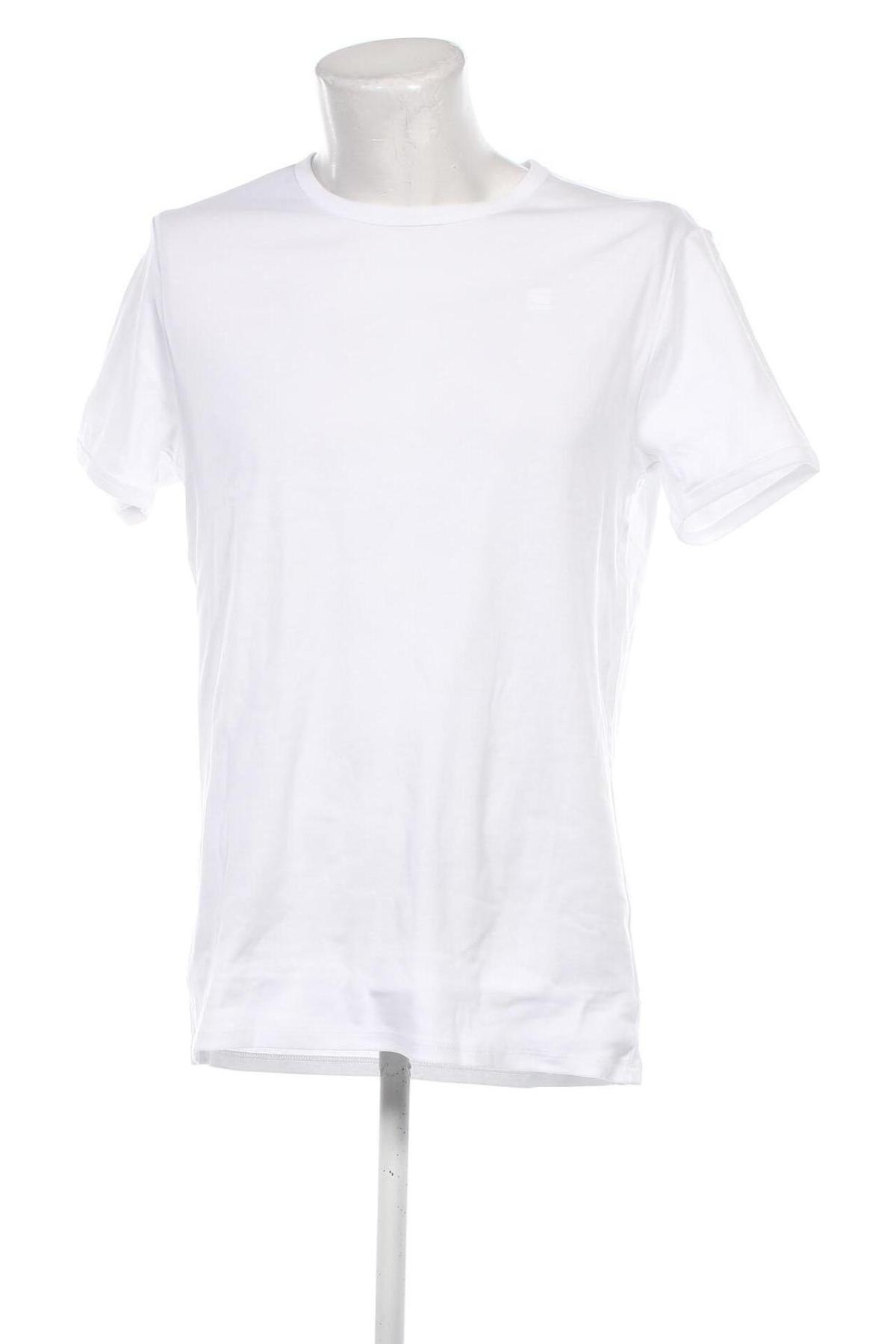 Herren T-Shirt G-Star Raw, Größe XL, Farbe Weiß, Preis 23,99 €