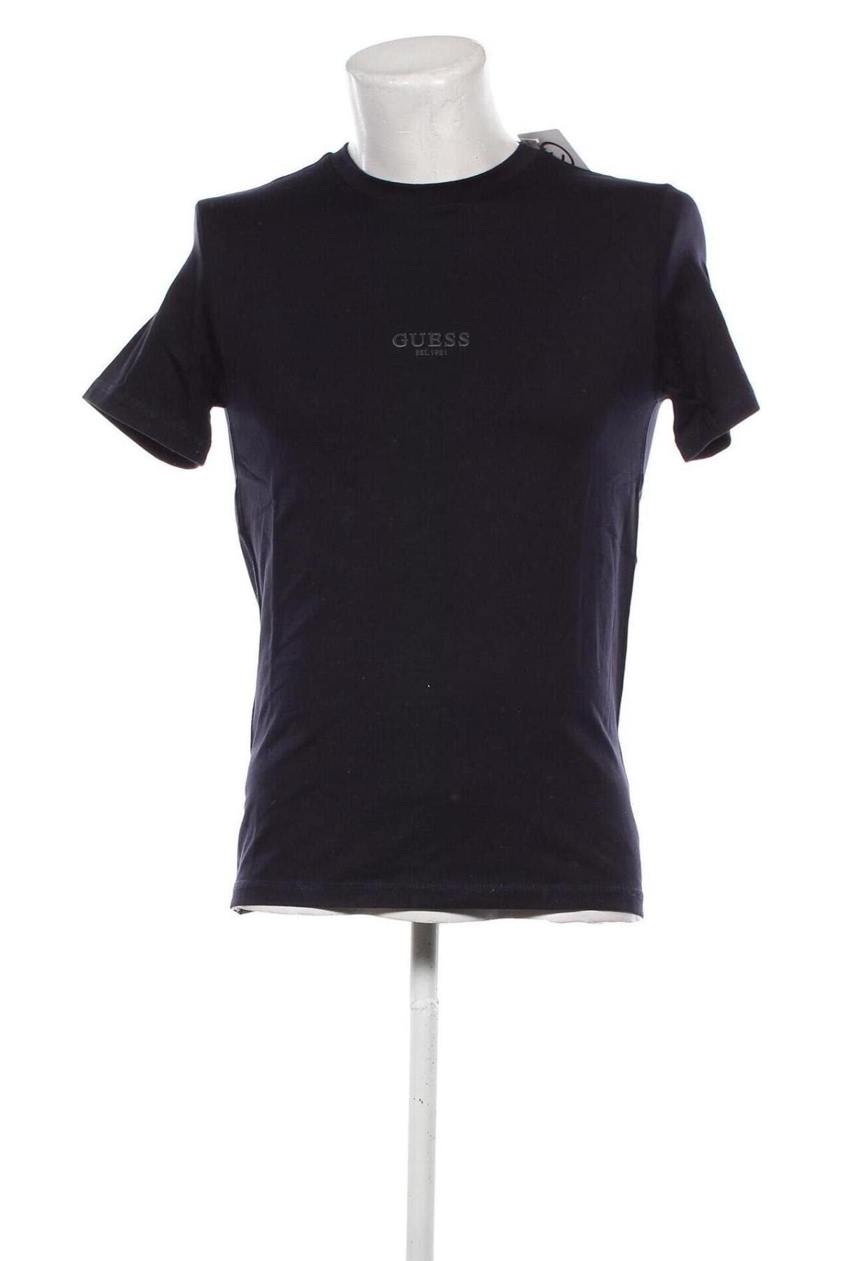 Herren T-Shirt Guess, Größe S, Farbe Blau, Preis € 35,99