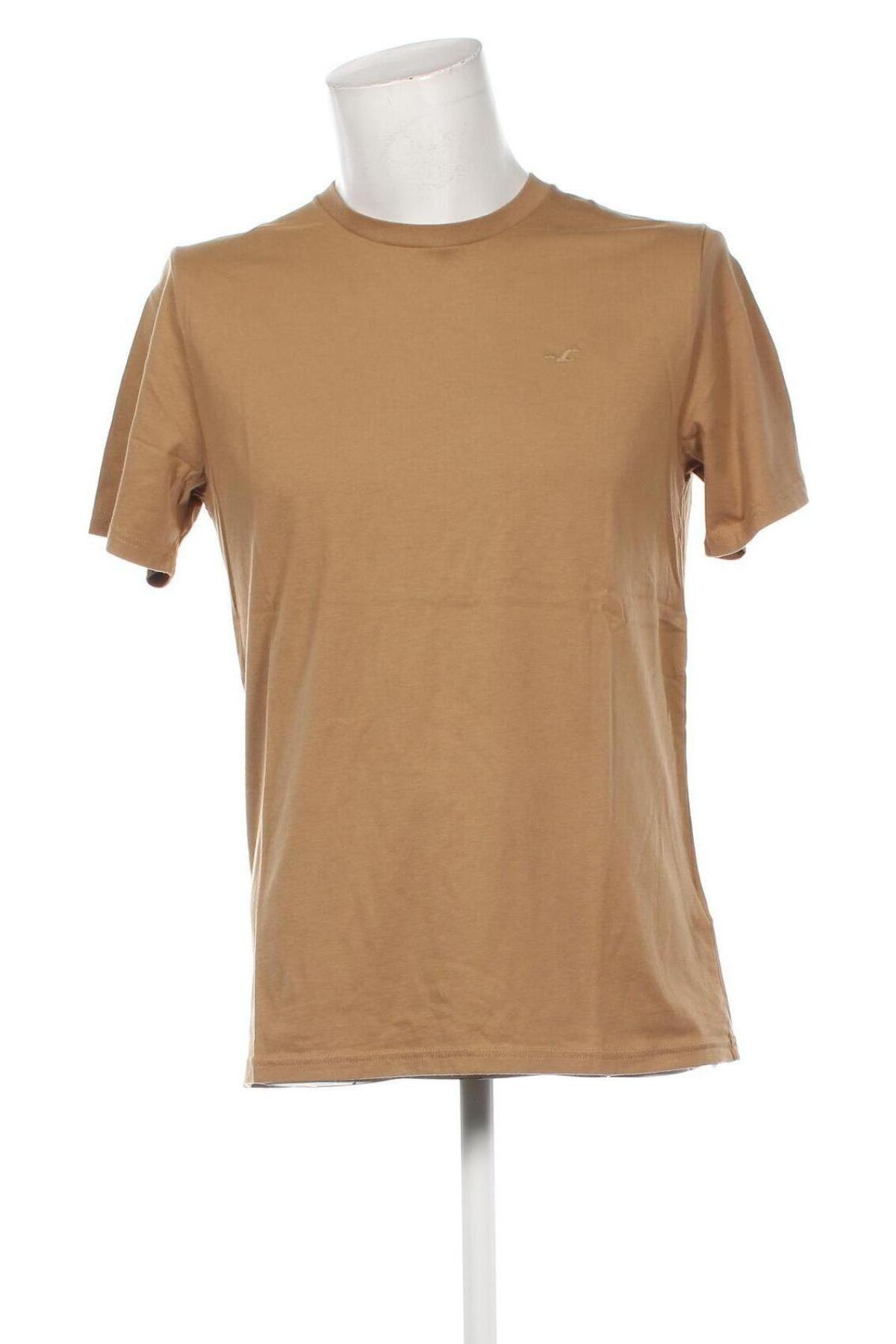 Herren T-Shirt Hollister, Größe L, Farbe Beige, Preis € 9,79