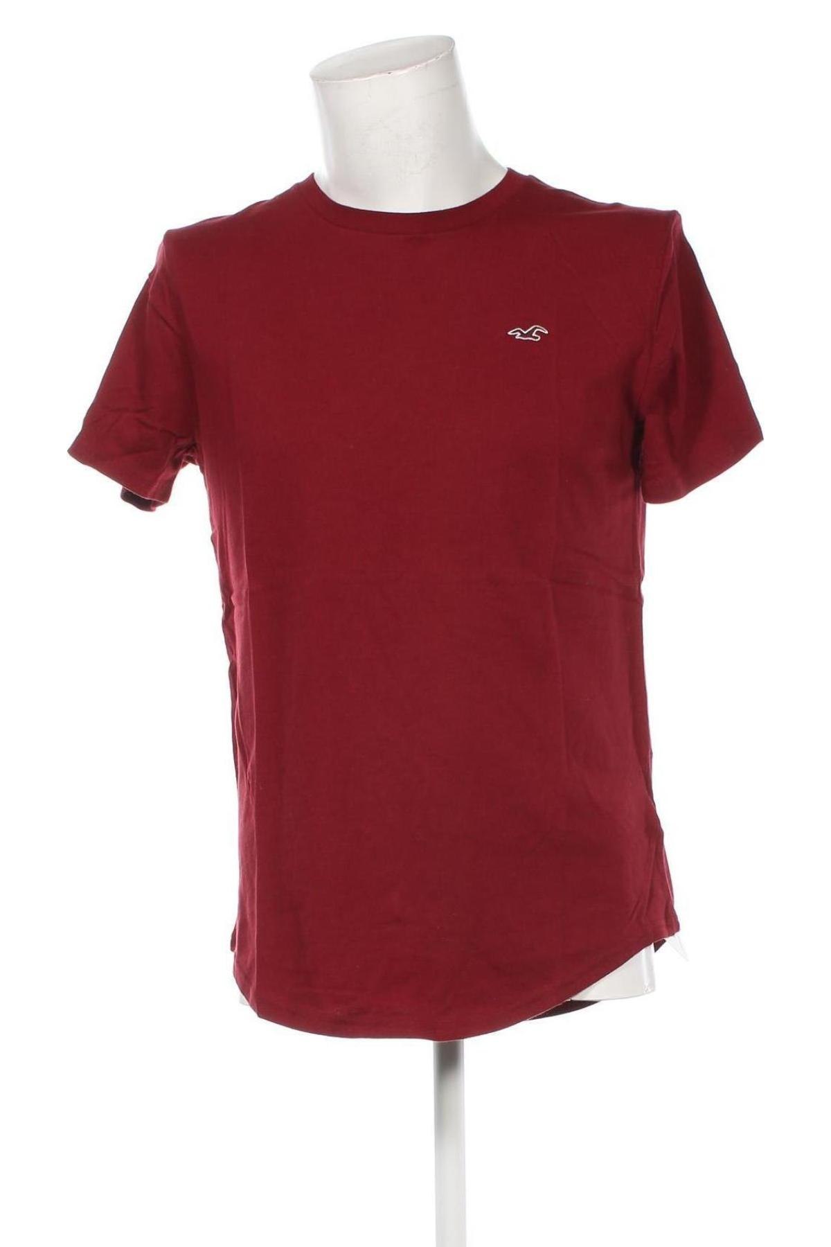 Ανδρικό t-shirt Hollister, Μέγεθος L, Χρώμα Κόκκινο, Τιμή 15,99 €