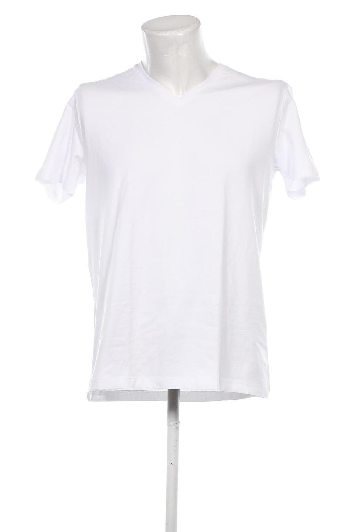 Ανδρικό t-shirt Hugo Boss, Μέγεθος L, Χρώμα Λευκό, Τιμή 23,99 €