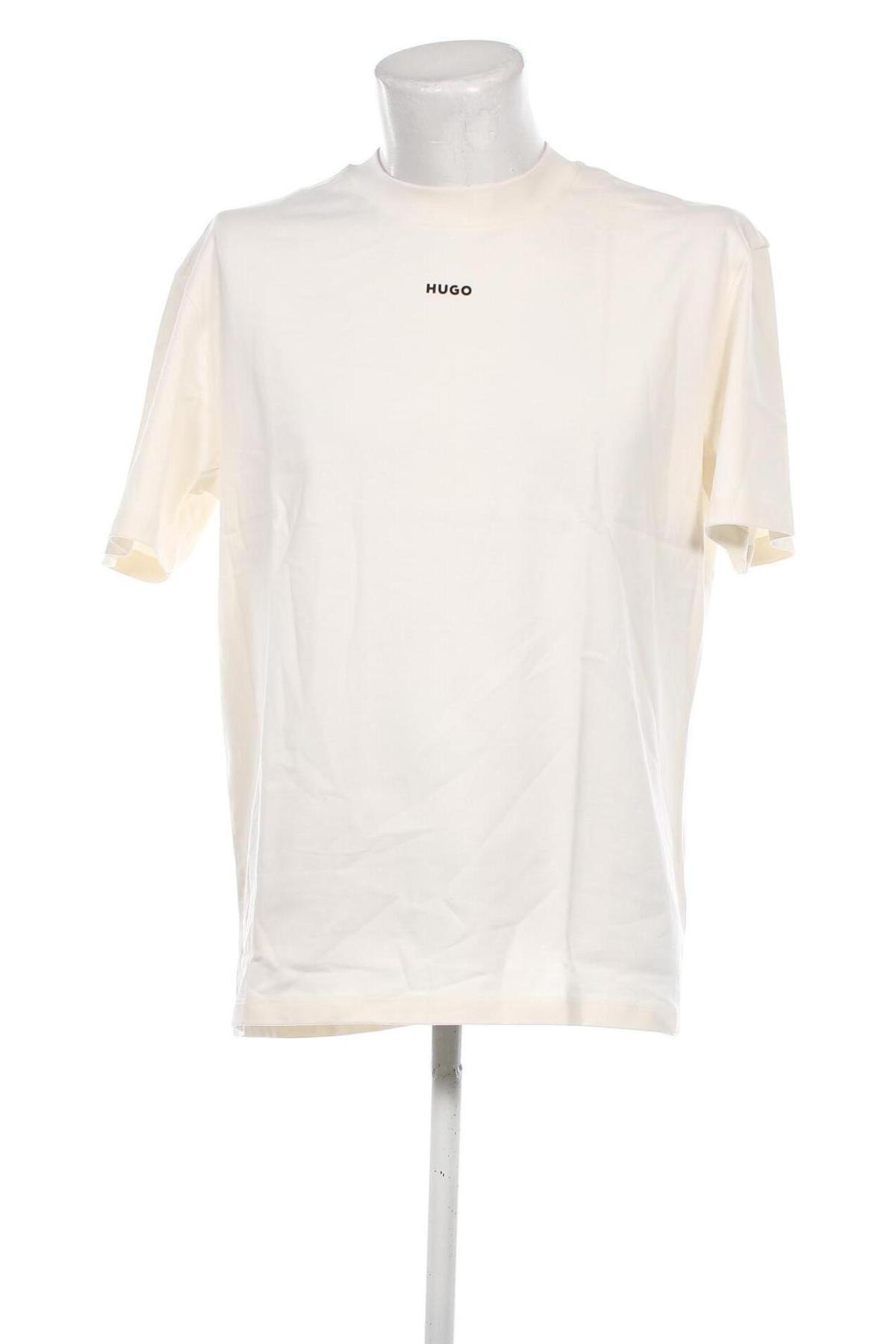 Herren T-Shirt Hugo Boss, Größe L, Farbe Beige, Preis € 58,99