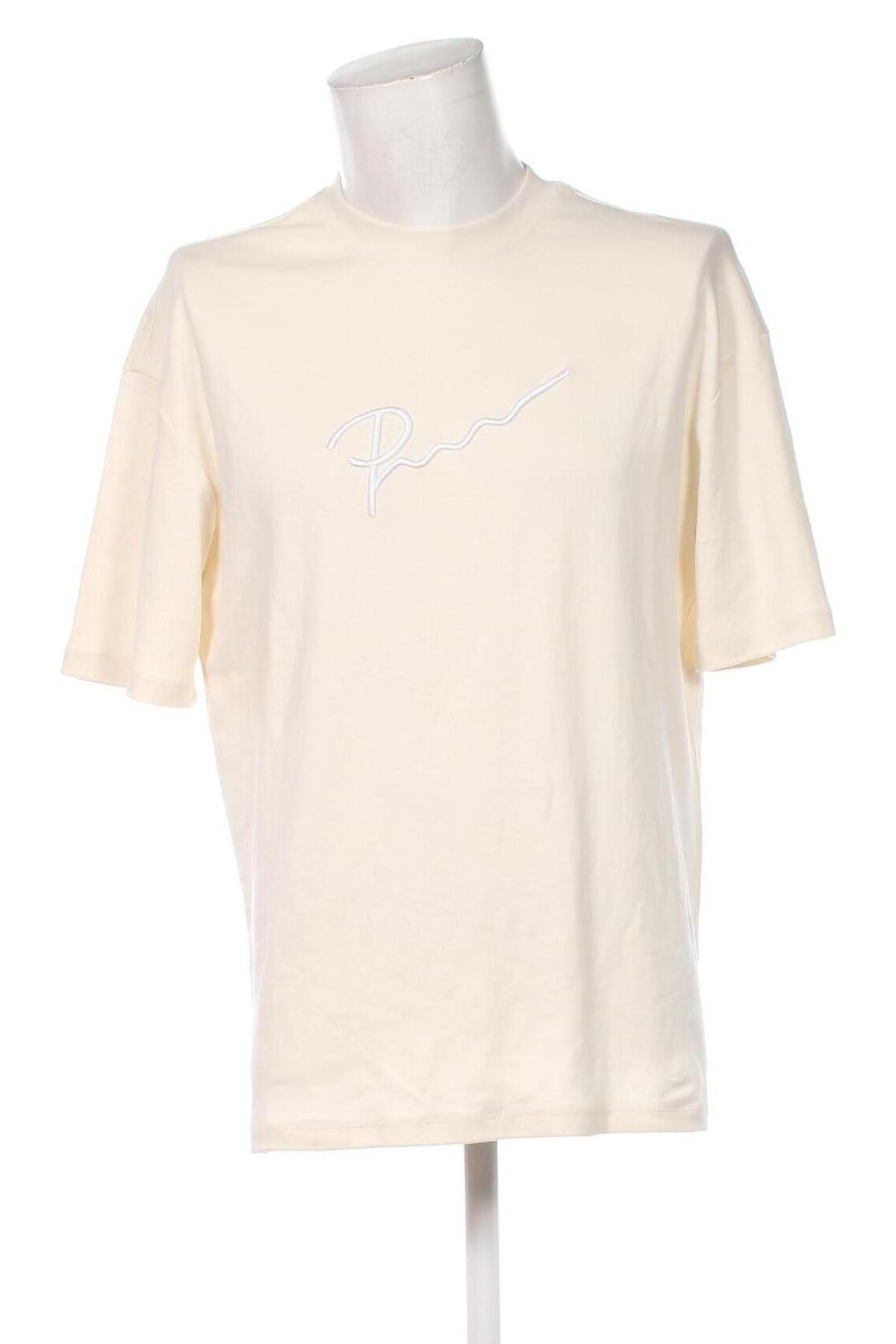 Herren T-Shirt Jack & Jones, Größe L, Farbe Beige, Preis € 12,29