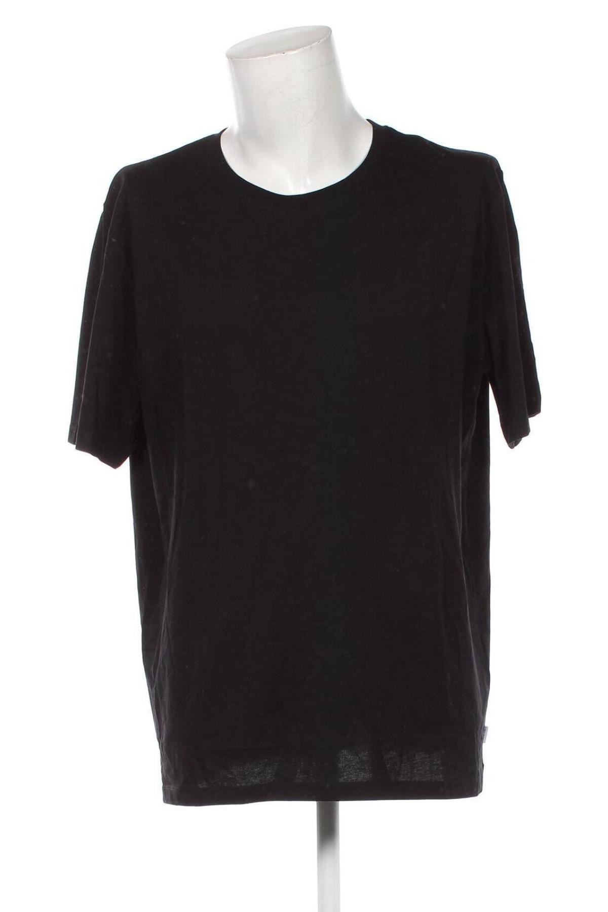 Ανδρικό t-shirt Jack & Jones, Μέγεθος XXL, Χρώμα Μαύρο, Τιμή 12,29 €