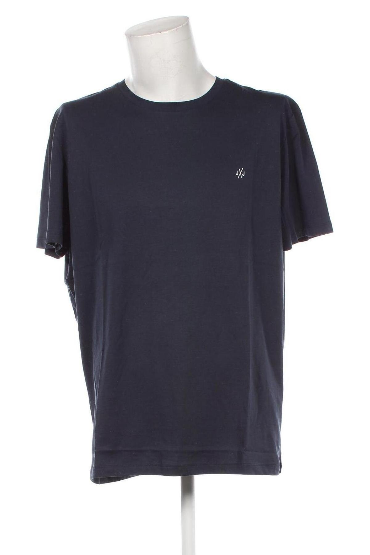 Ανδρικό t-shirt Jack & Jones, Μέγεθος XXL, Χρώμα Μπλέ, Τιμή 12,29 €