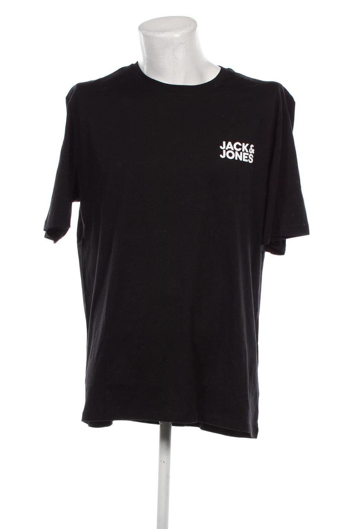 Tricou de bărbați Jack & Jones, Mărime XXL, Culoare Negru, Preț 53,99 Lei