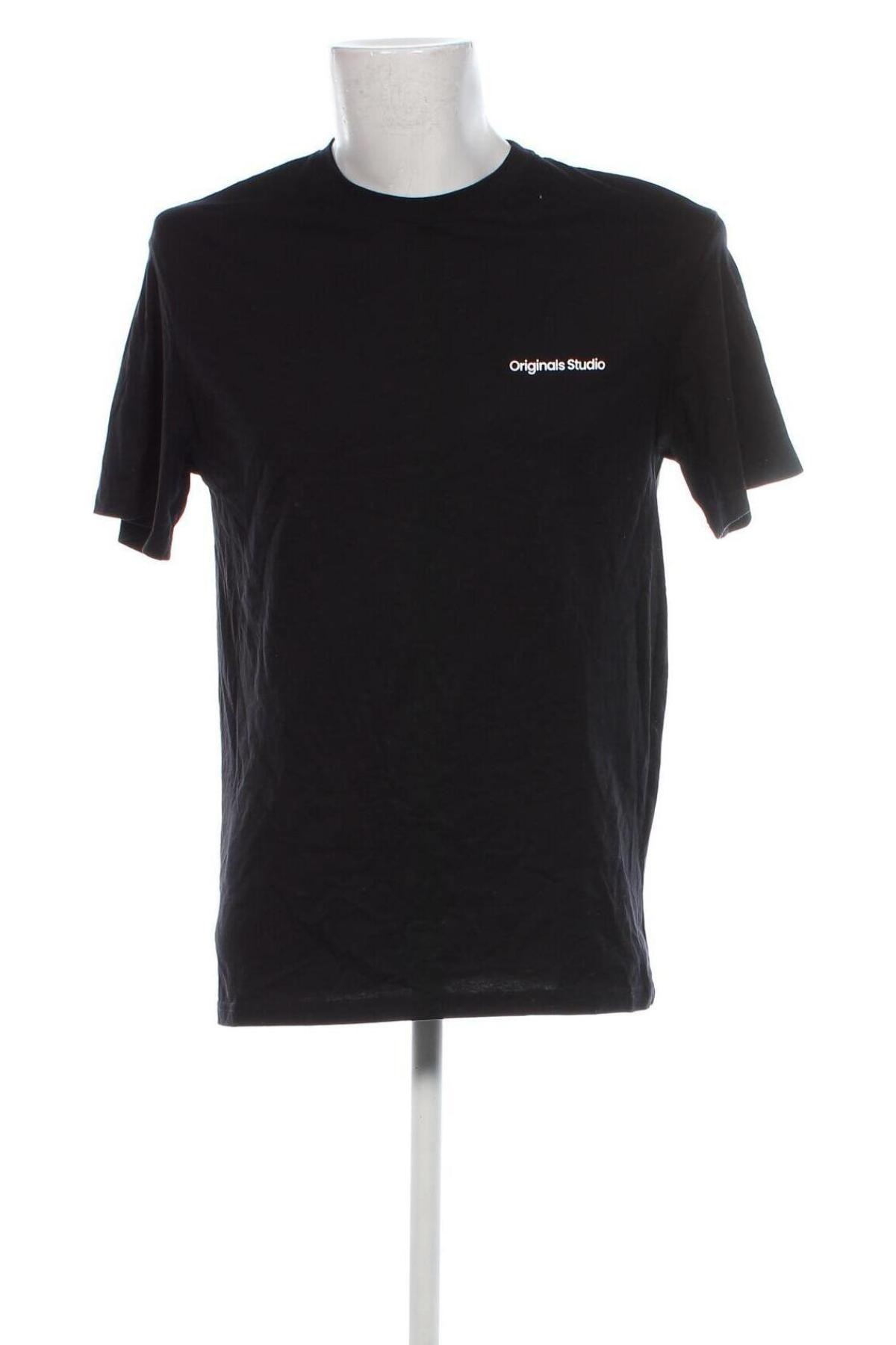 Ανδρικό t-shirt Jack & Jones, Μέγεθος L, Χρώμα Μαύρο, Τιμή 14,49 €