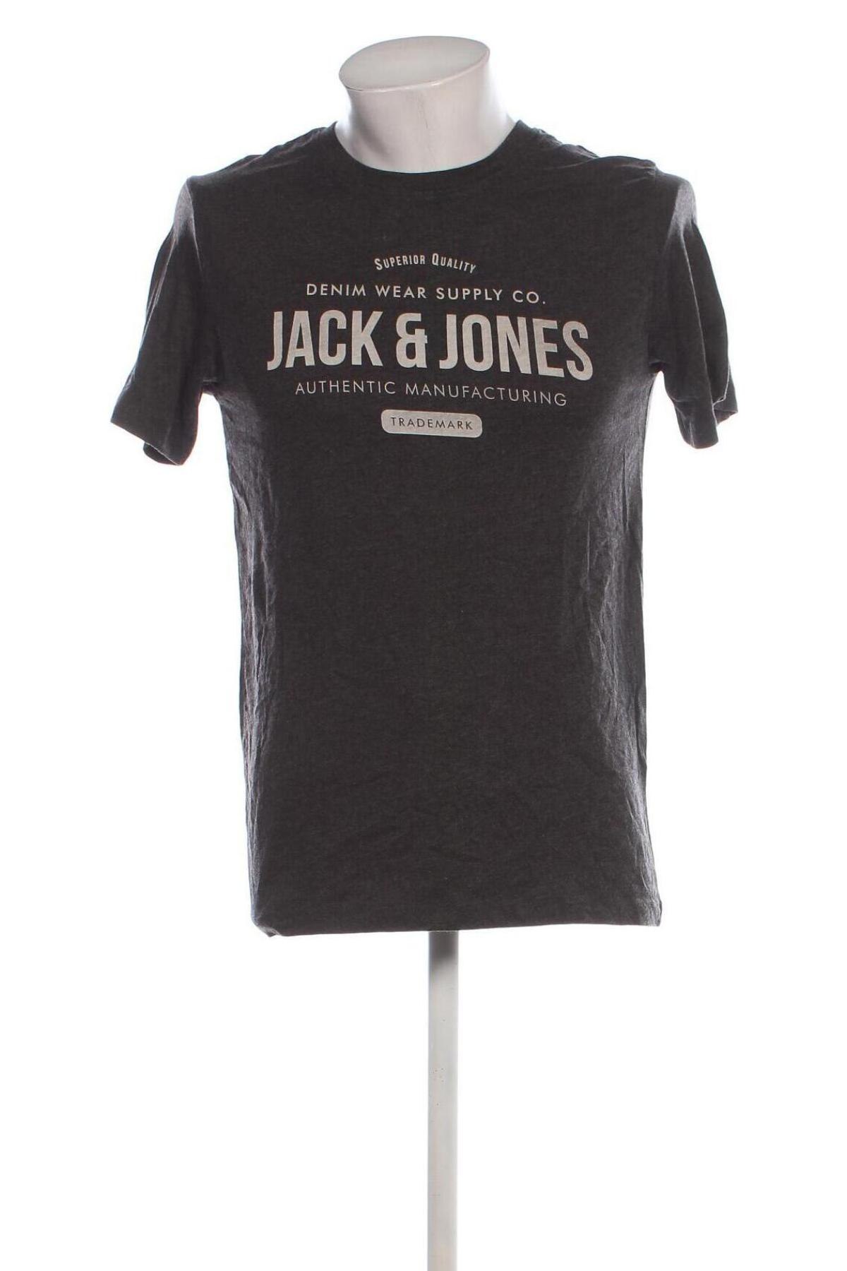 Tricou de bărbați Jack & Jones, Mărime L, Culoare Gri, Preț 59,49 Lei