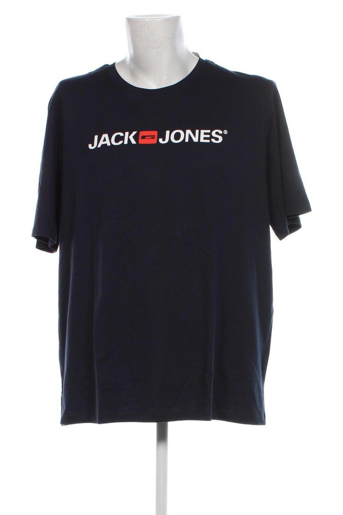 Herren T-Shirt Jack & Jones, Größe 3XL, Farbe Blau, Preis € 21,99