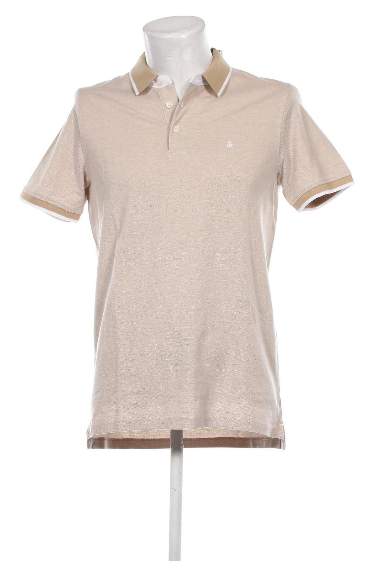 Herren T-Shirt Jack & Jones, Größe L, Farbe Beige, Preis € 29,49