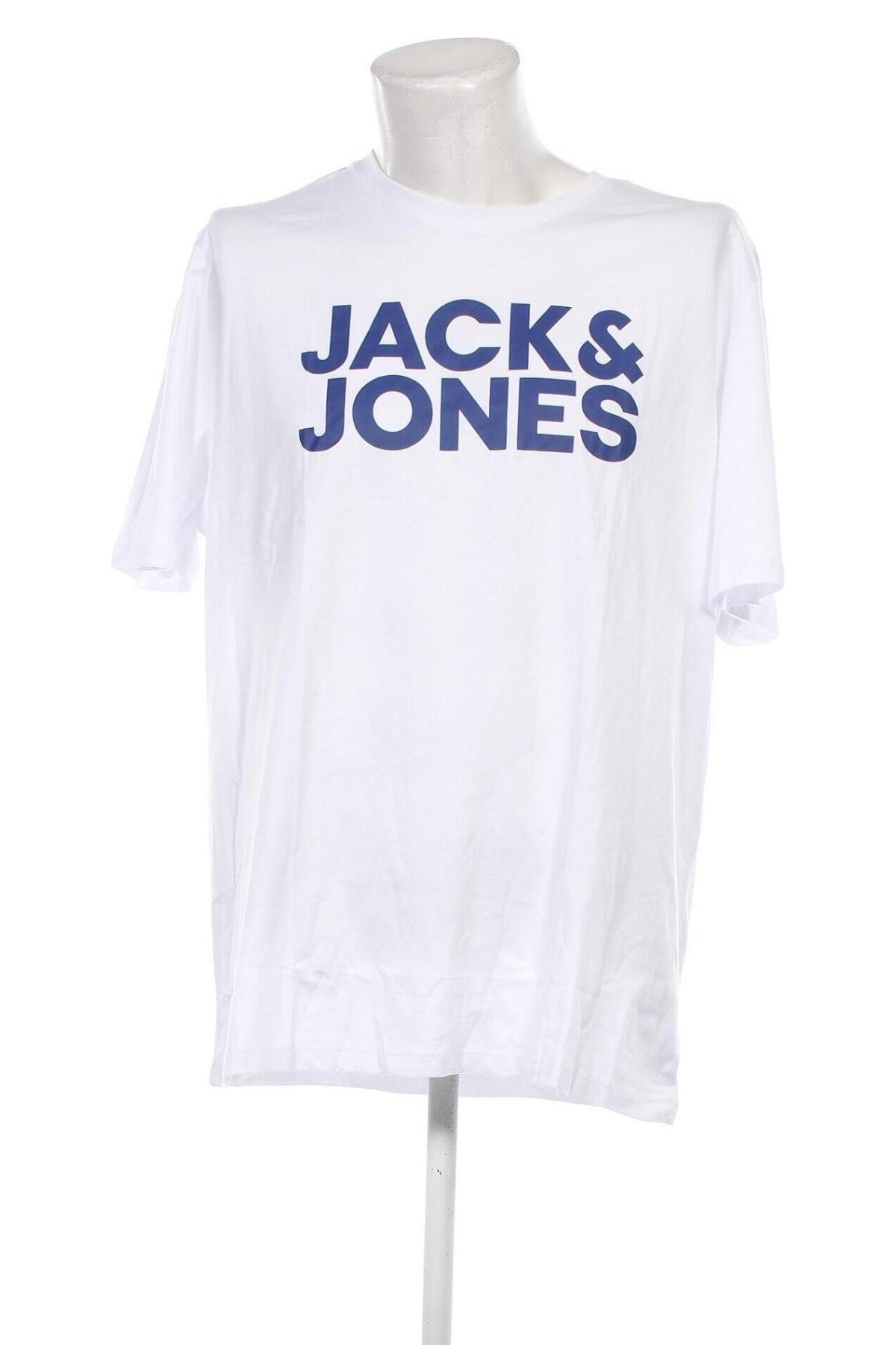 Pánske tričko  Jack & Jones, Veľkosť XXL, Farba Biela, Cena  12,45 €