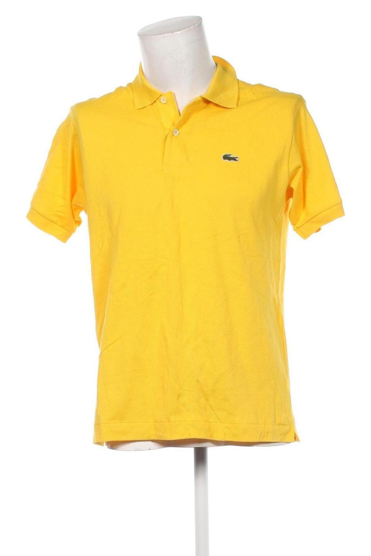 Tricou de bărbați Lacoste, Mărime M, Culoare Galben, Preț 180,99 Lei