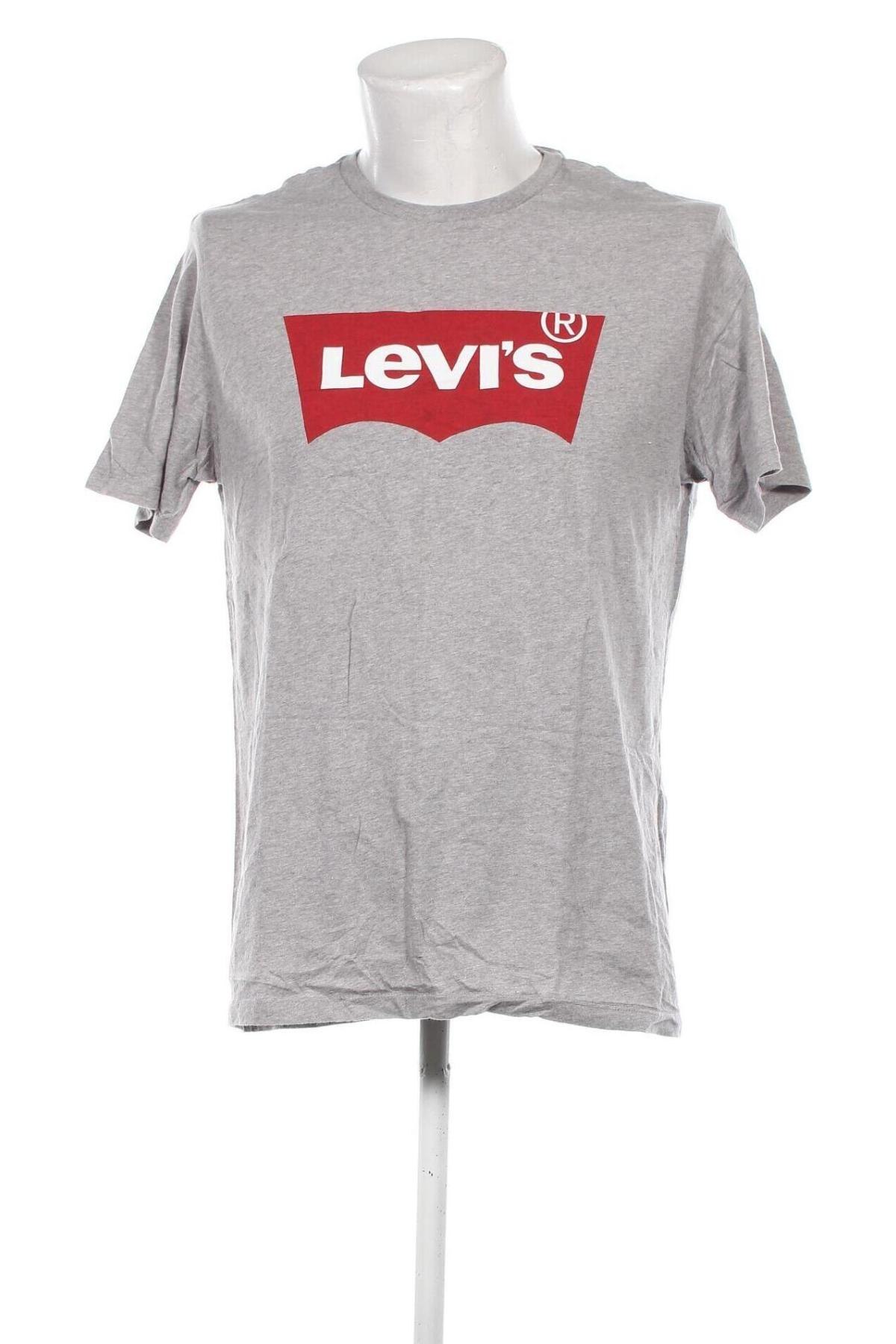 Herren T-Shirt Levi's, Größe L, Farbe Grau, Preis 17,79 €